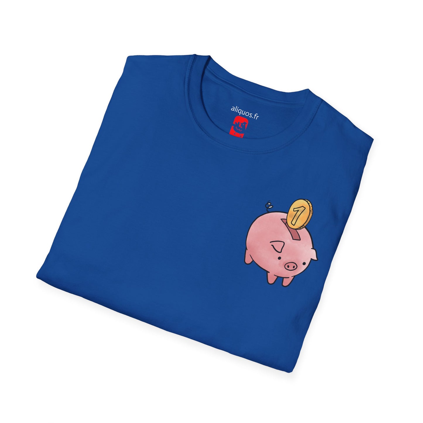 Unisex T-Shirt - Piggy Bank -  Aliquos
