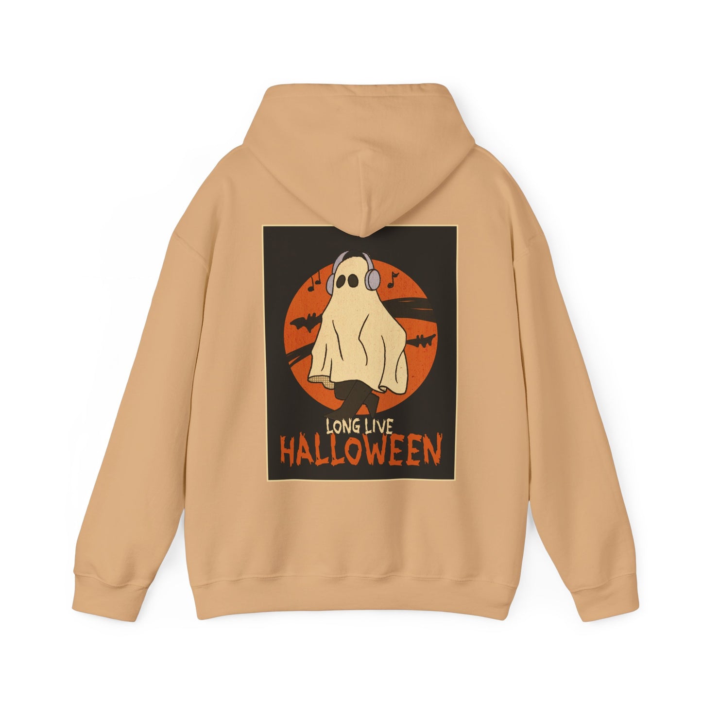 Sweat à capuche unisexe - Motif « Fantôme musical » 