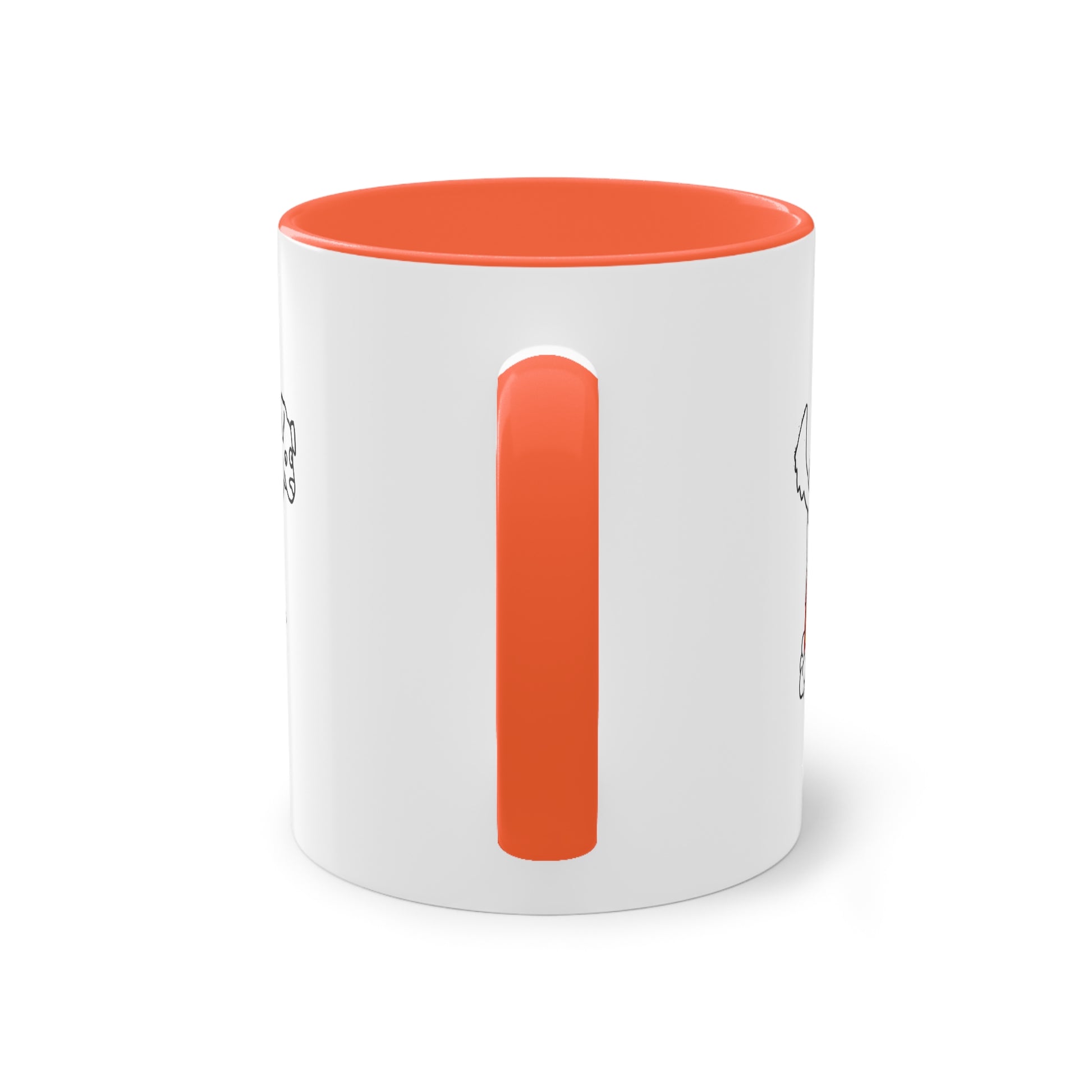 Two Tone Mug - Doggy Rainbow Factory - ALIQUOS