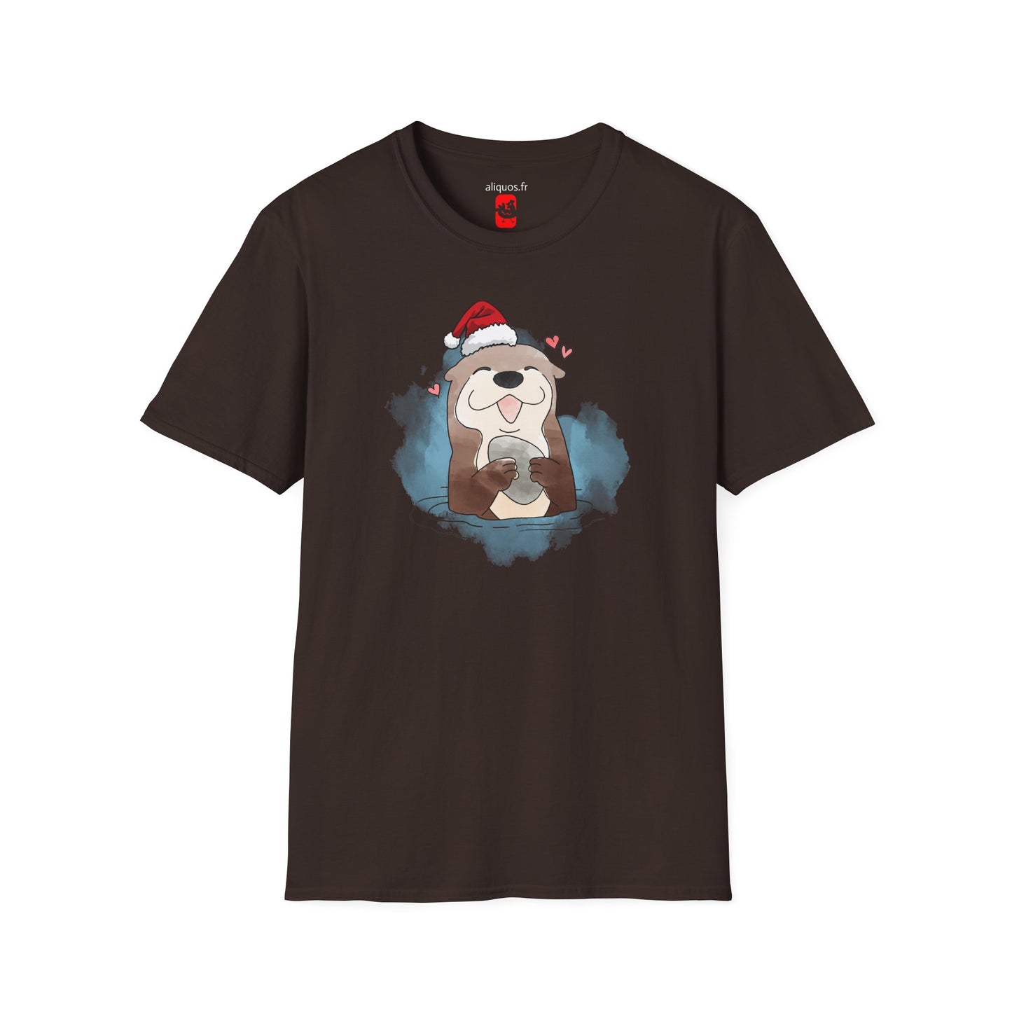 Unisex T-Shirt - Christmas Otter 16