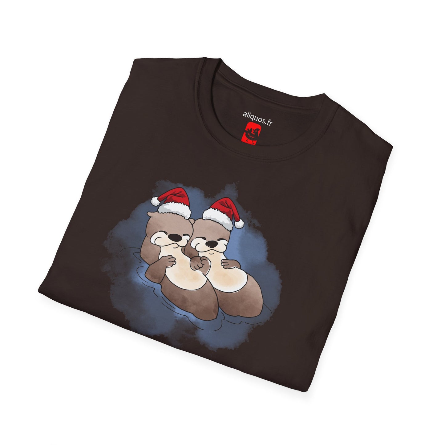 Unisex T-Shirt - Christmas Otter 8