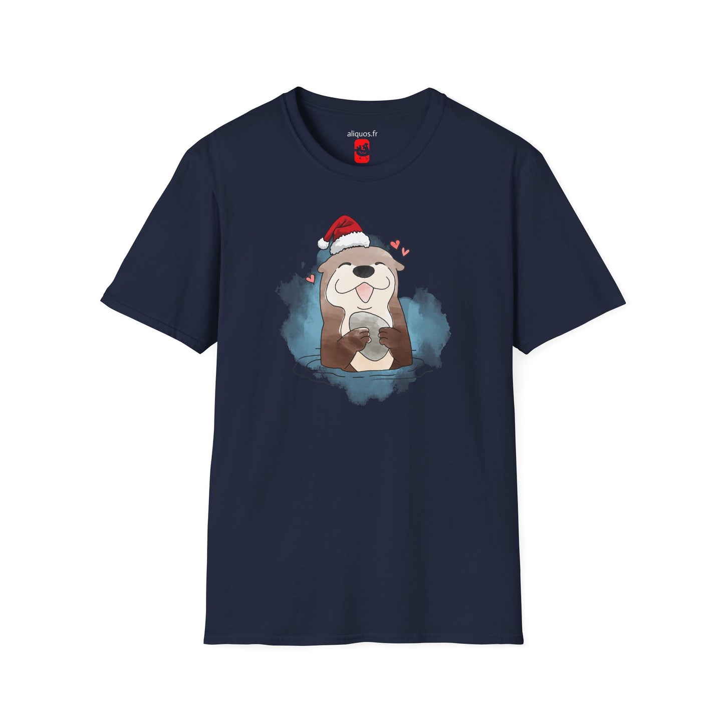 Unisex T-Shirt - Christmas Otter 16