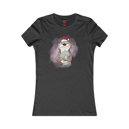 Damen T-Shirt - Weihnachtsotter 3 
