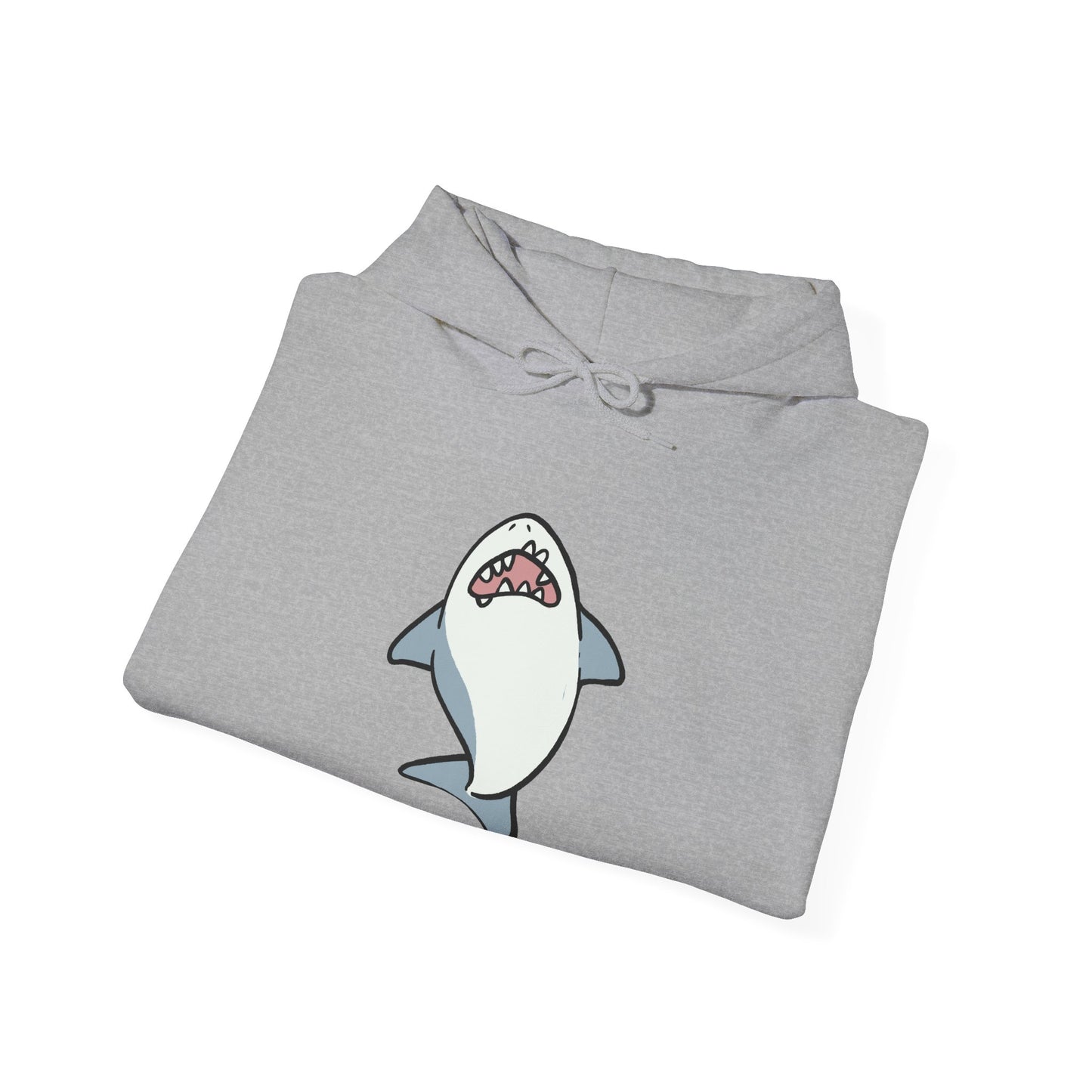 Sweat à capuche unisexe - Requin hurlant - Aliquos 