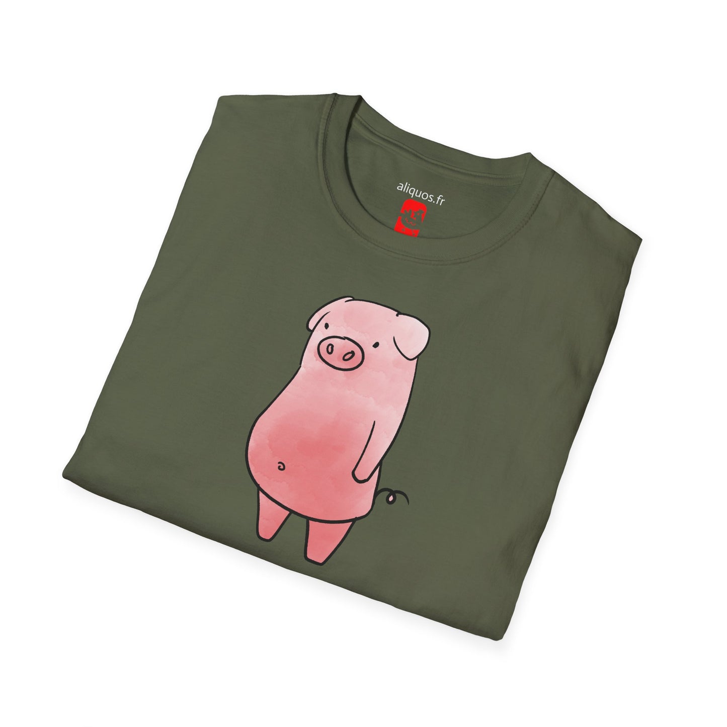 Unisex T-Shirt - Lonely Piggy -  Aliquos