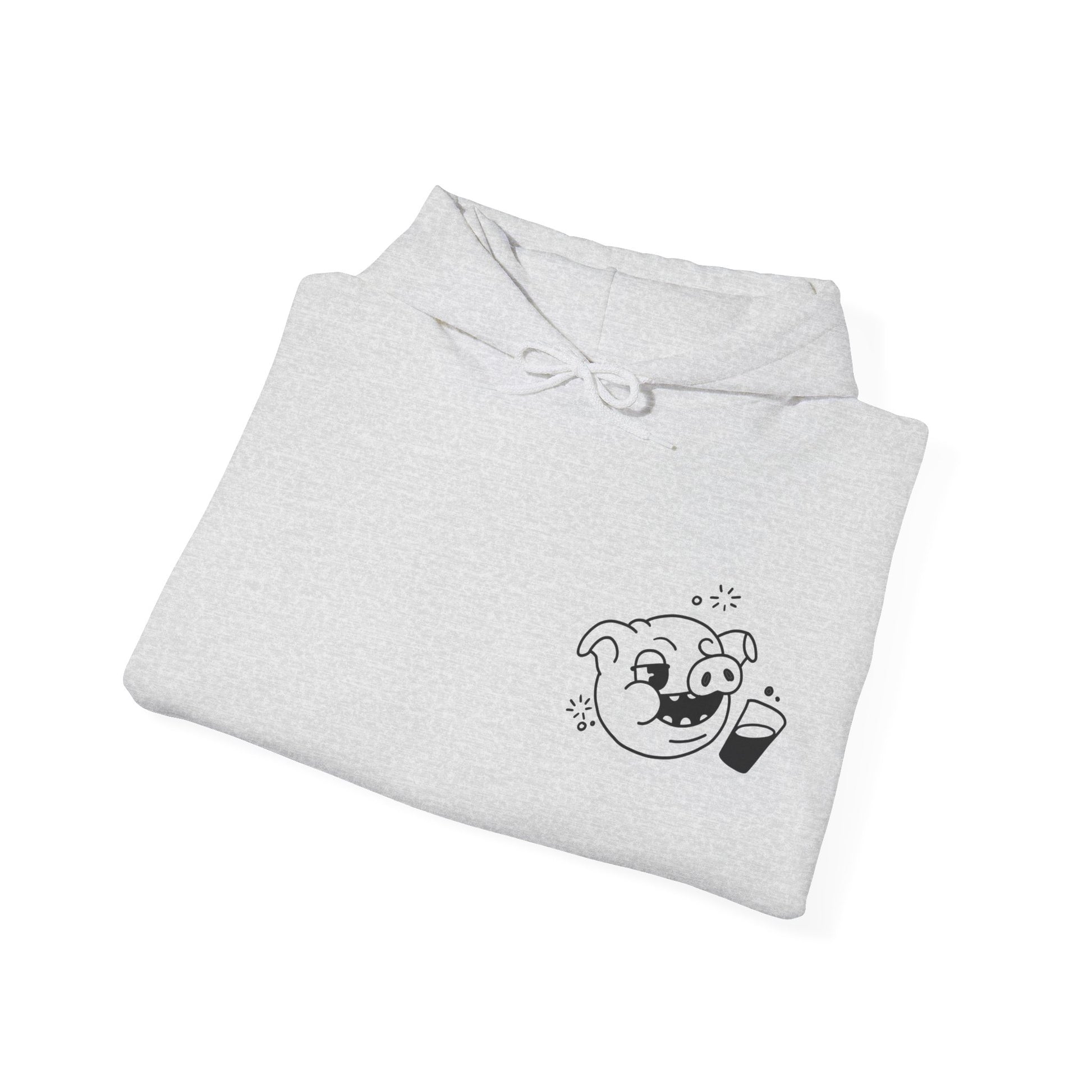 Drunken Piggy Unisex Hooded Sweatshirt - ALIQUOS