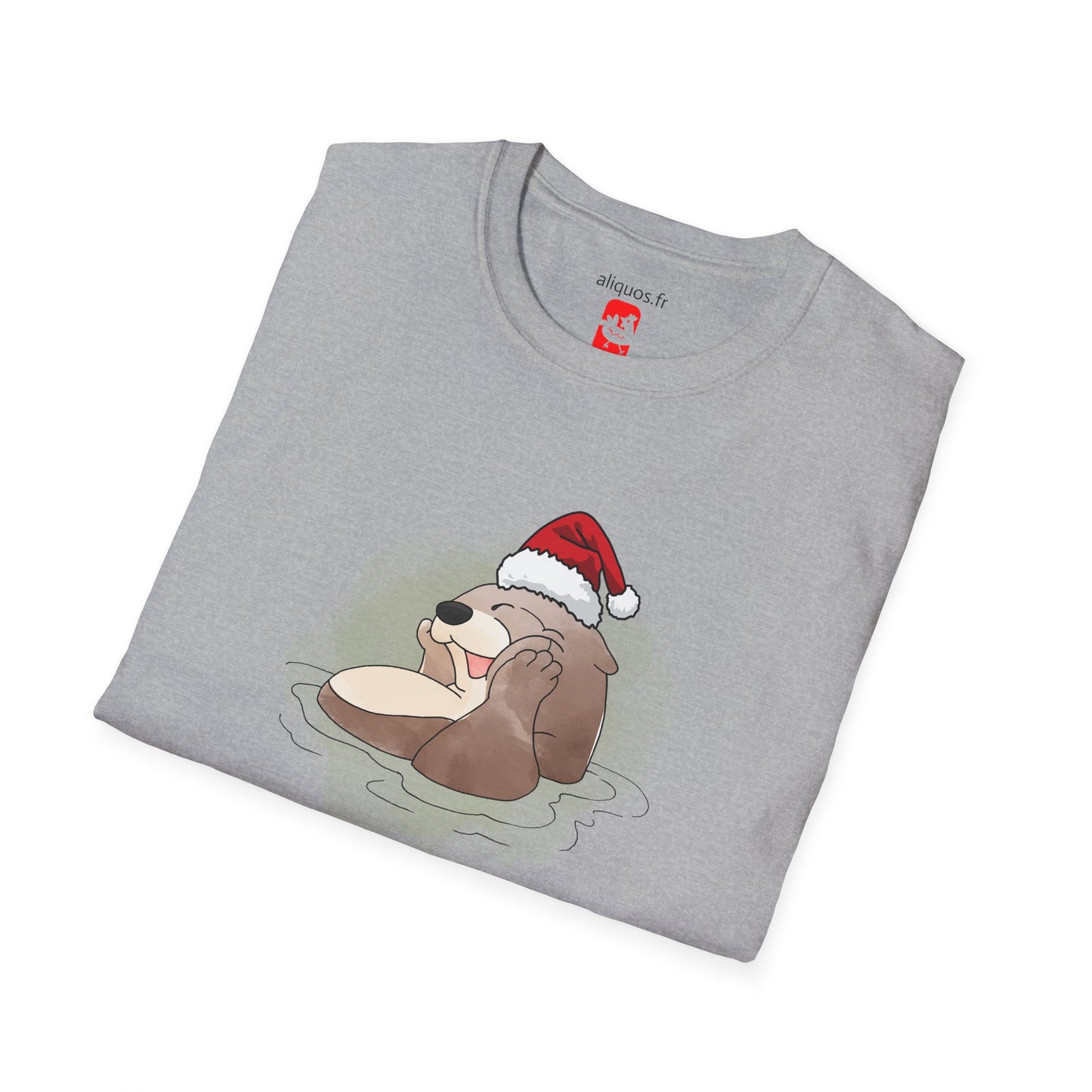 Unisex T-Shirt - Christmas Otter 7