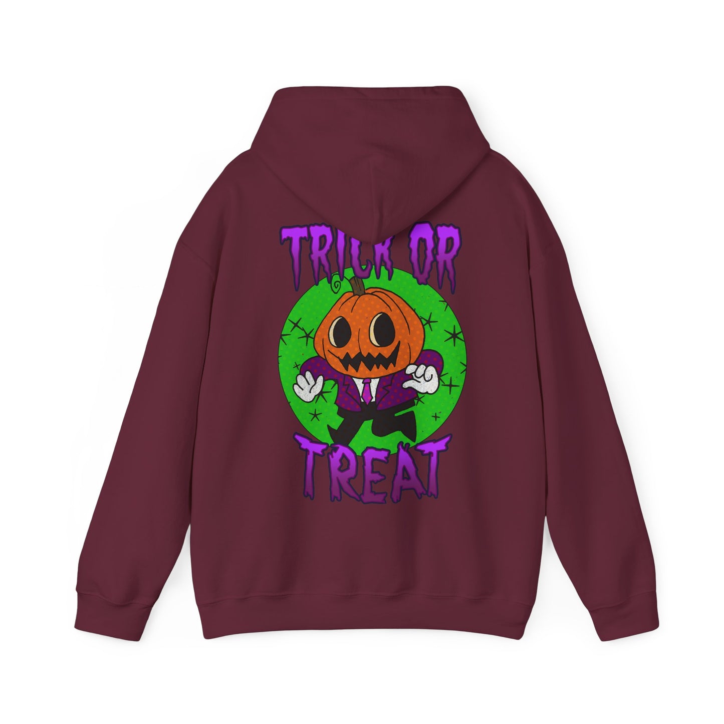 Unisex Hooded Sweatshirt -  Halloween Jack O' Lantern - ALIQUOS