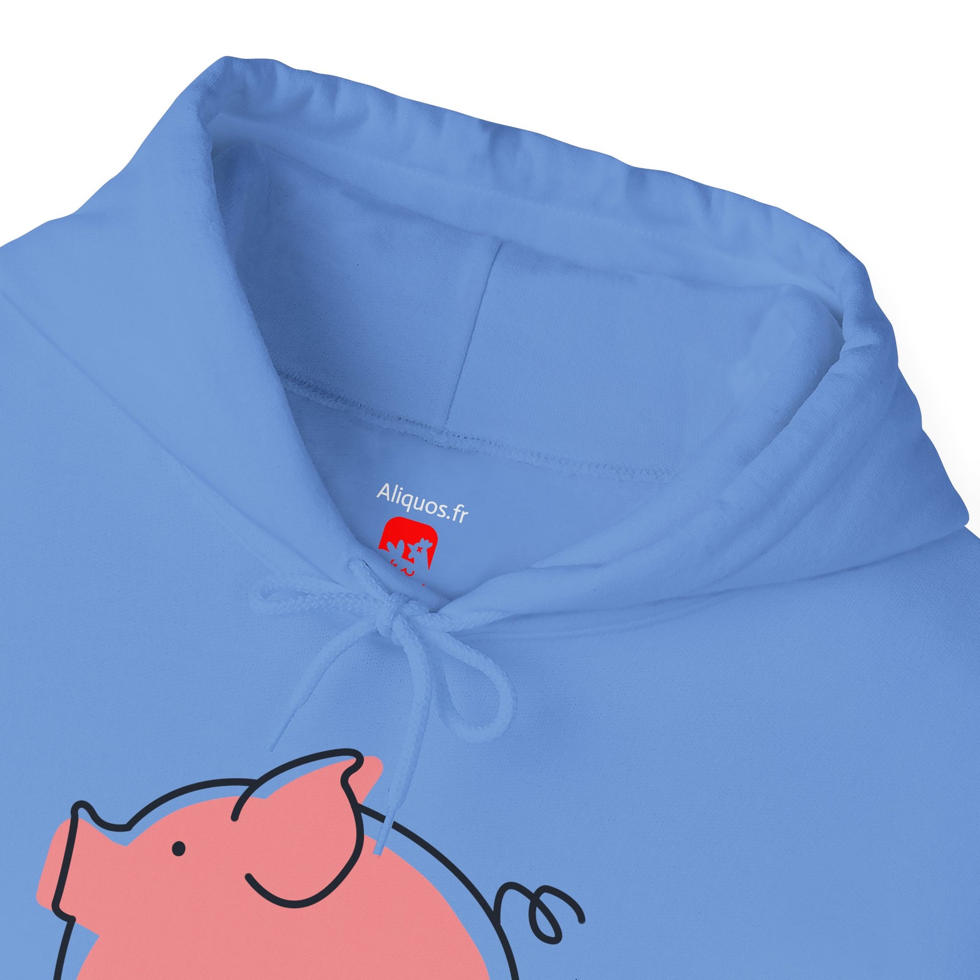 Pudgy Piggy Unisex Hooded Sweatshirt - ALIQUOS