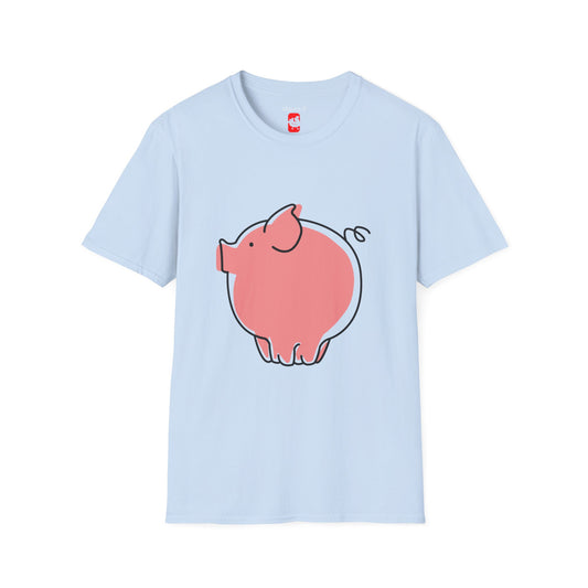 Pudgy Piggy Unisex Tee - ALIQUOS