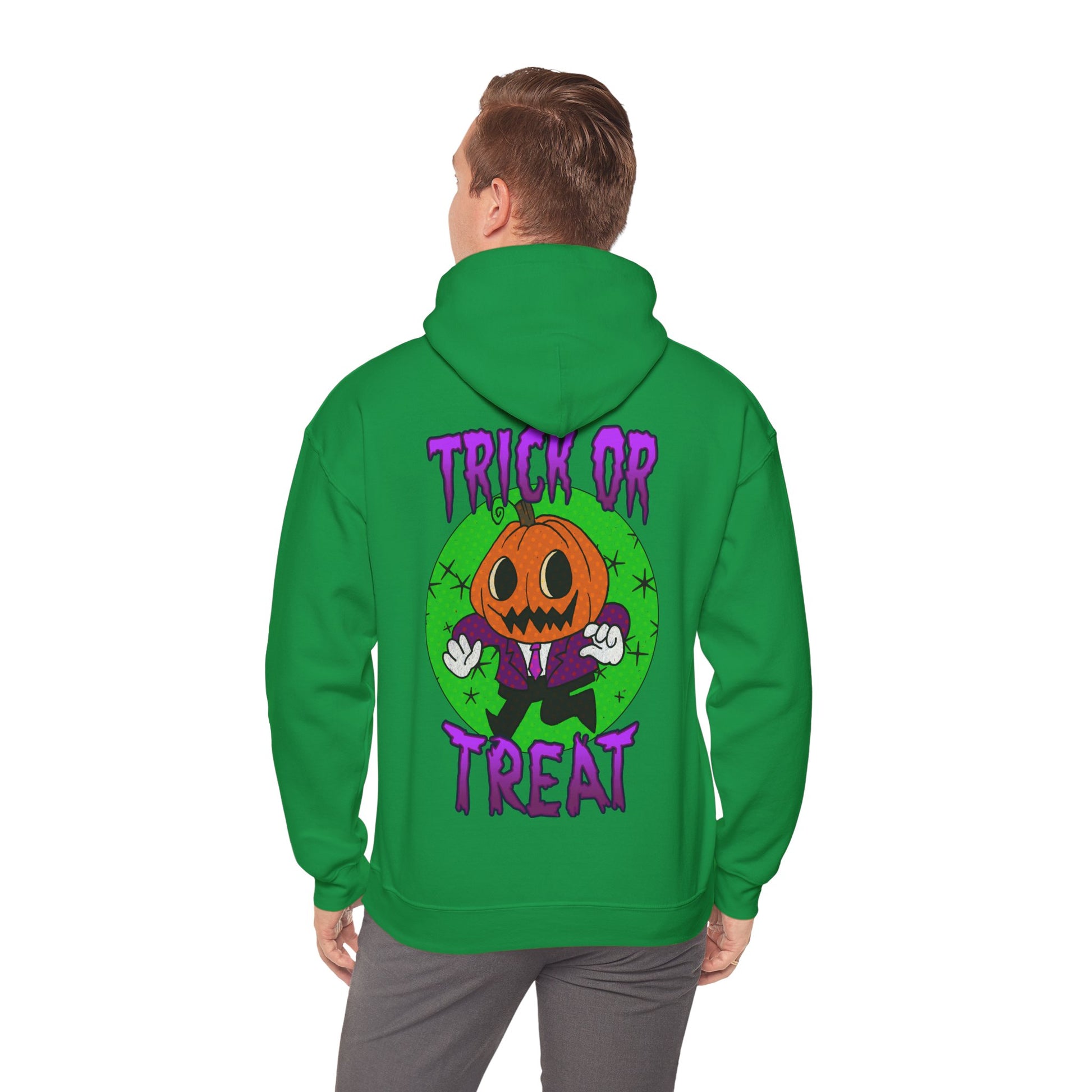 Unisex Hooded Sweatshirt -  Halloween Jack O' Lantern - ALIQUOS