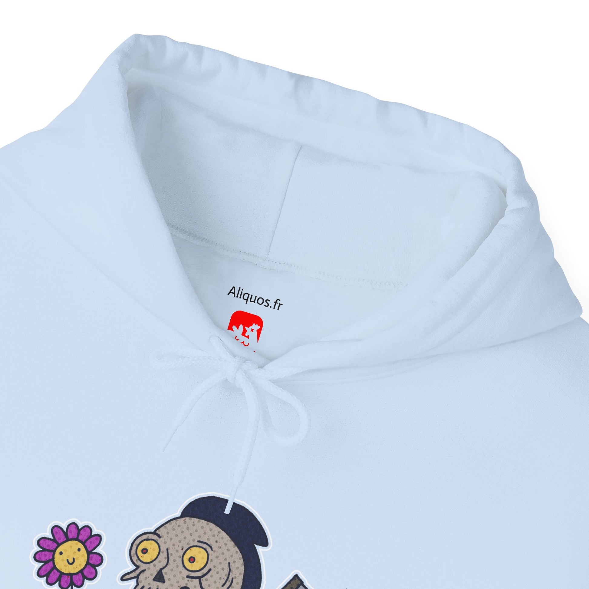 Unisex Hooded Sweatshirt -  Kill 'Em With Kindness Design - ALIQUOS
