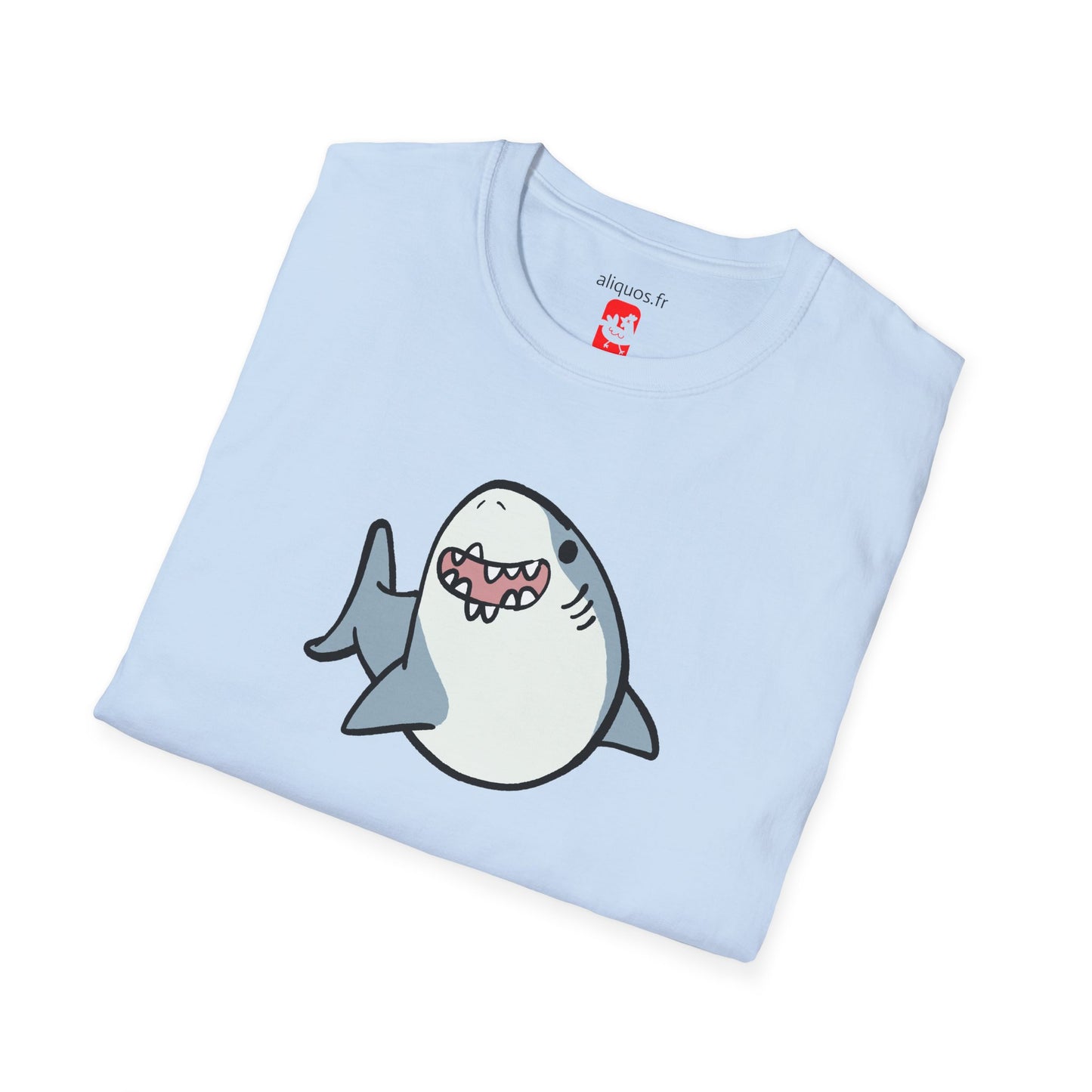T-shirt unisexe - Requin heureux - Aliquos 