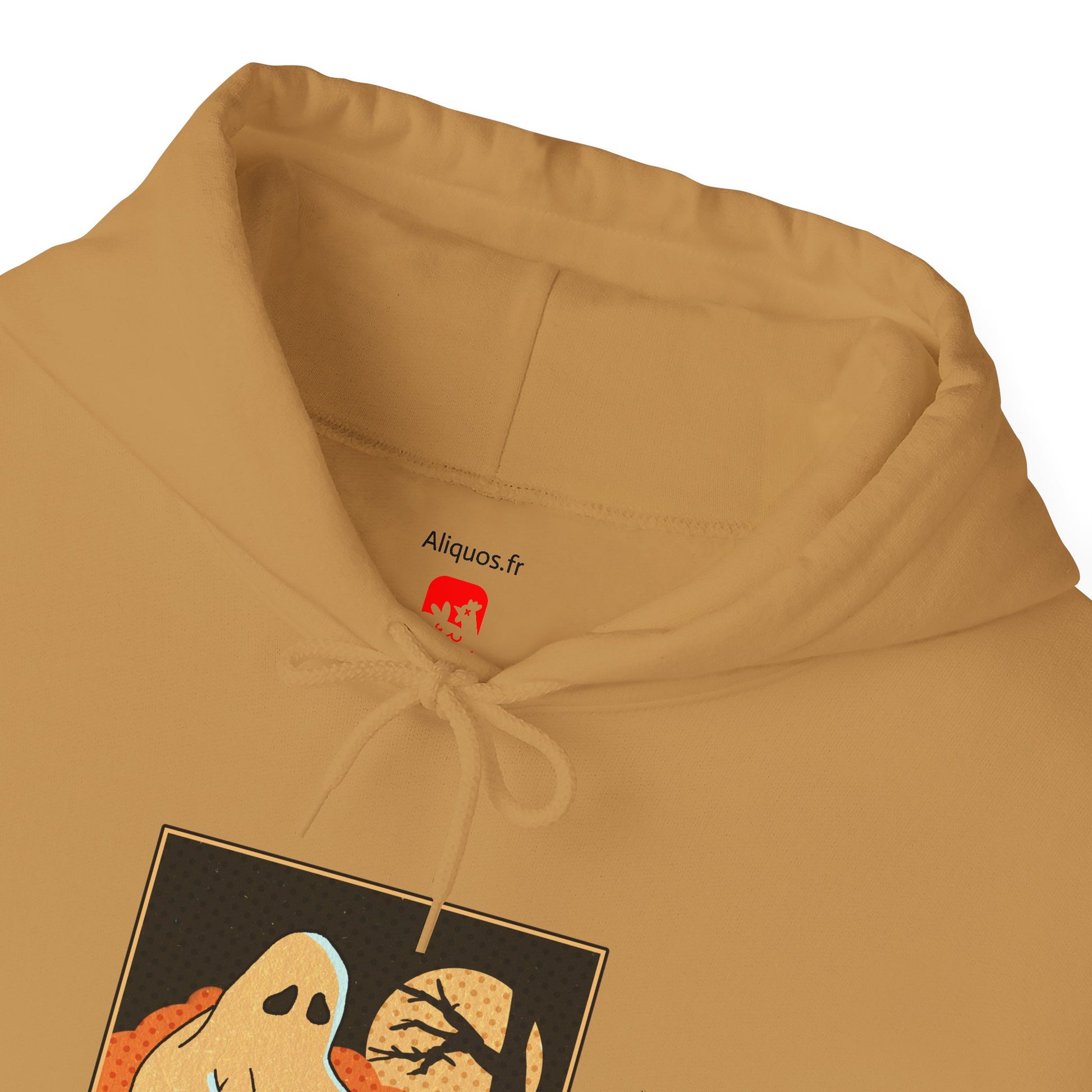 Unisex Hooded Sweatshirt -  'Dogs Won't Ghost You' - ALIQUOS