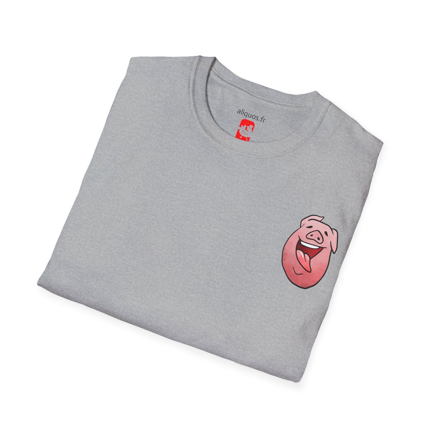 Unisex T-Shirt - Piggy Head -  Aliquos