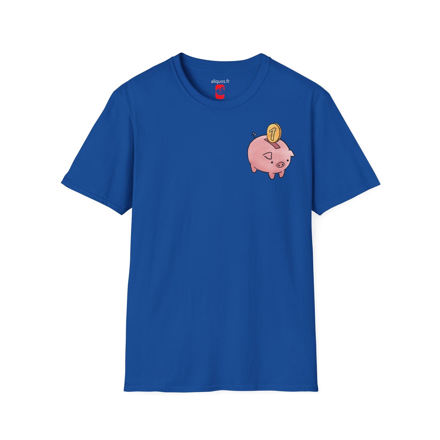 Unisex T-Shirt - Piggy Bank -  Aliquos