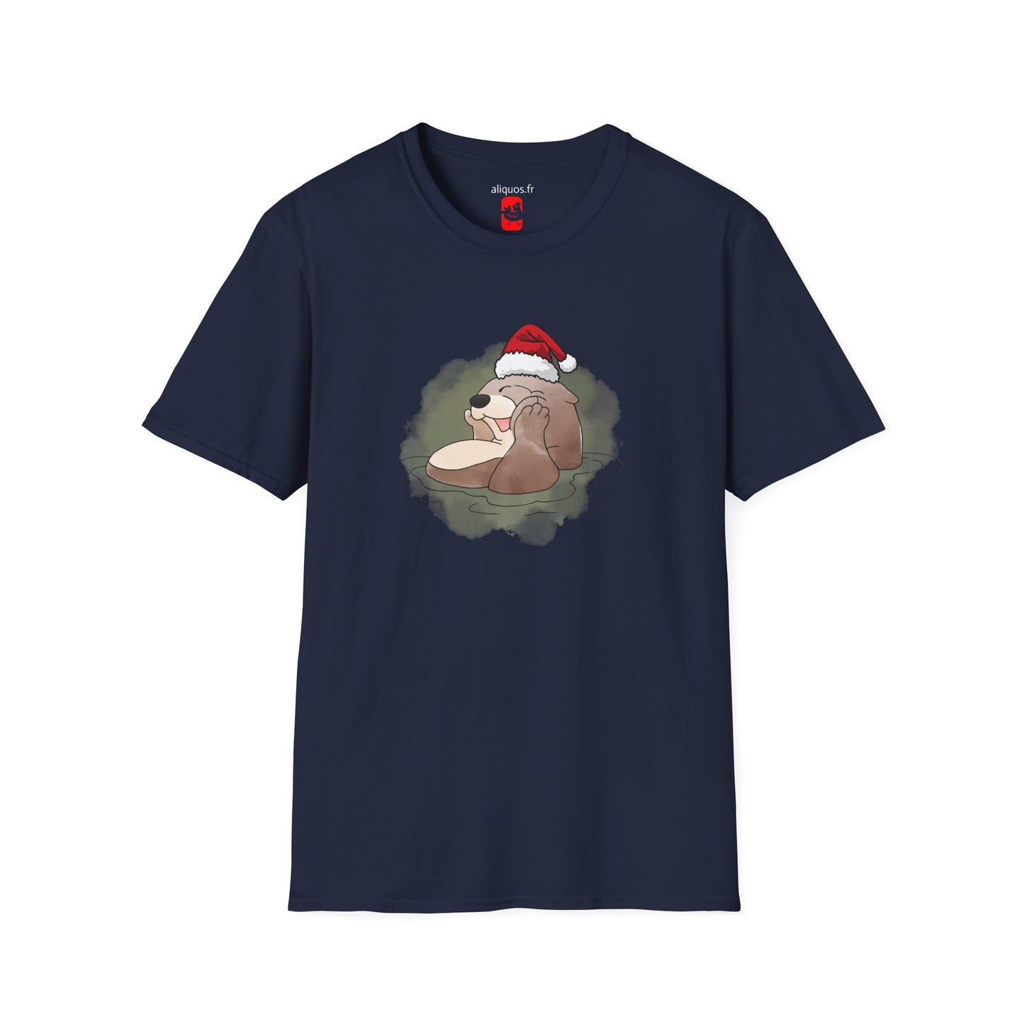 Unisex T-Shirt - Christmas Otter 7