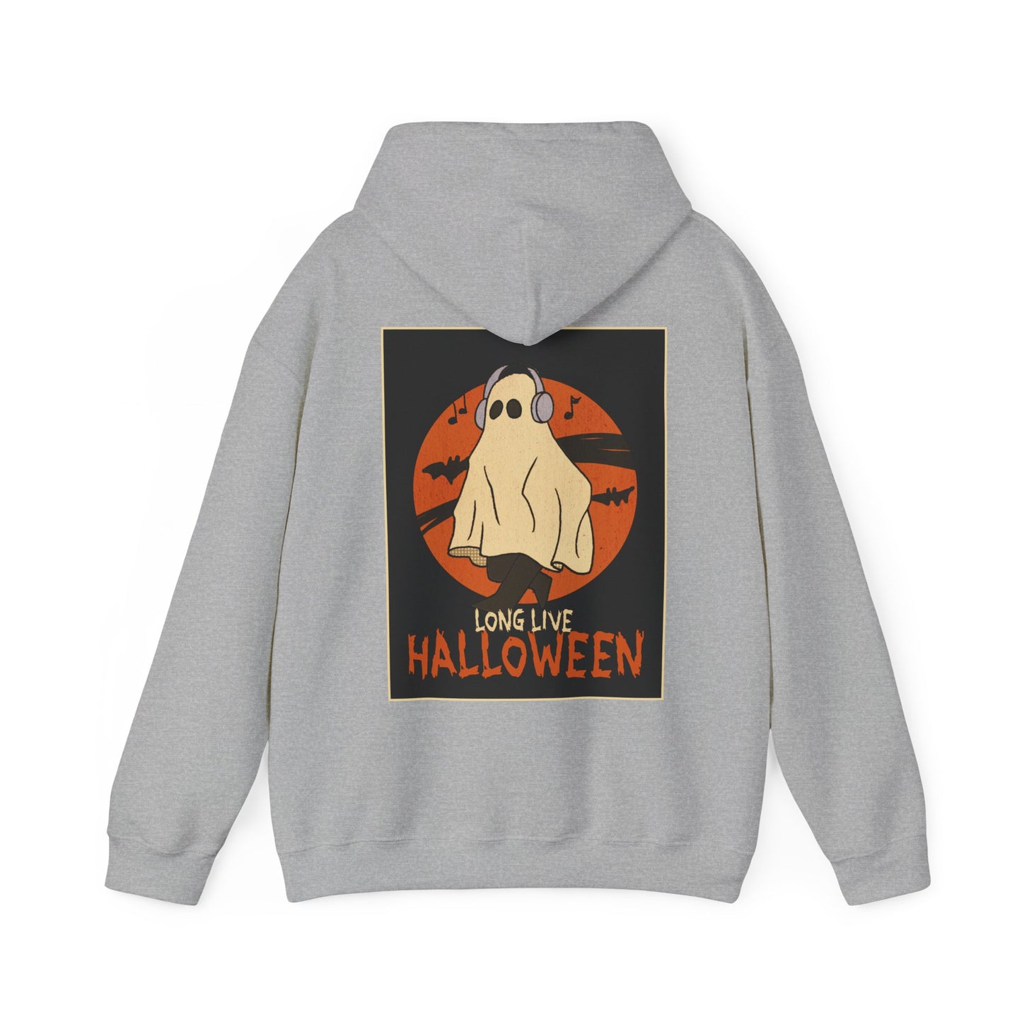Sweat à capuche unisexe - Motif « Fantôme musical » 
