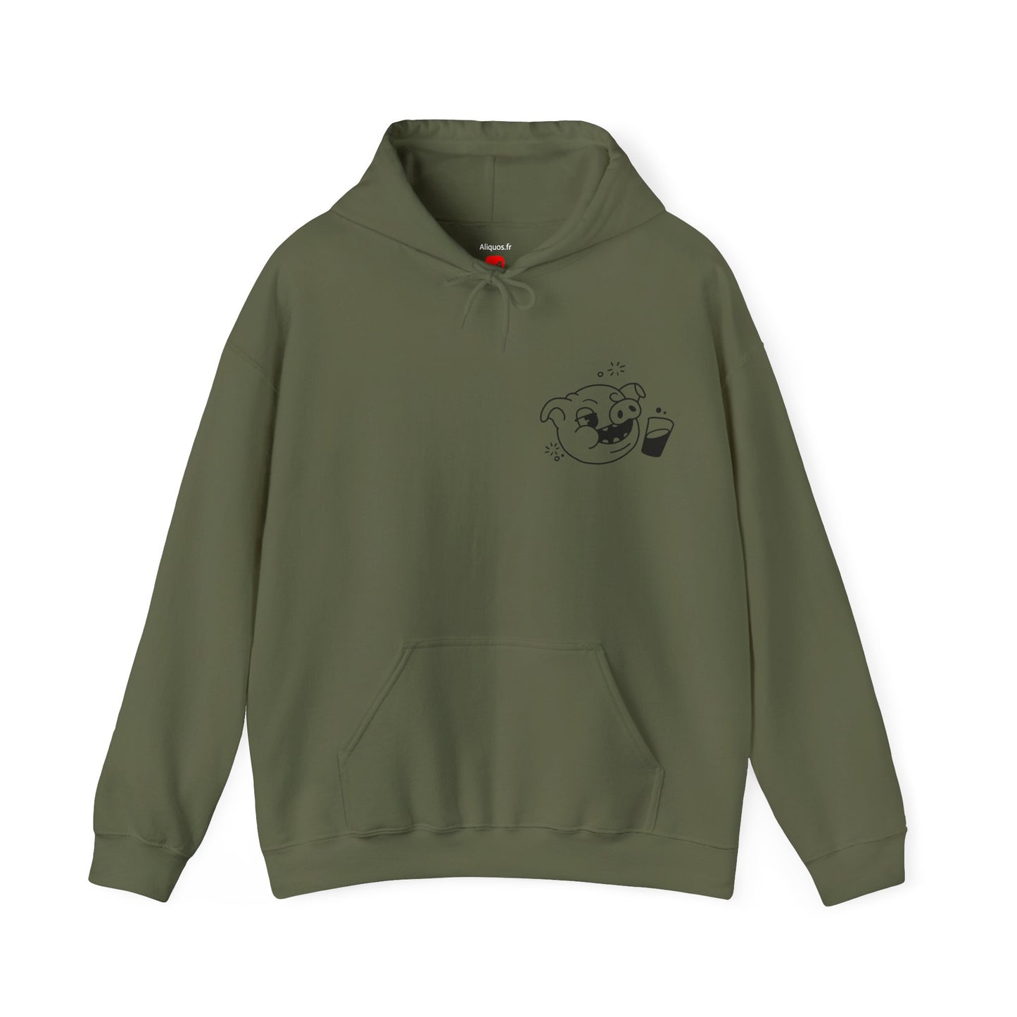 Drunken Piggy Unisex Hooded Sweatshirt - ALIQUOS