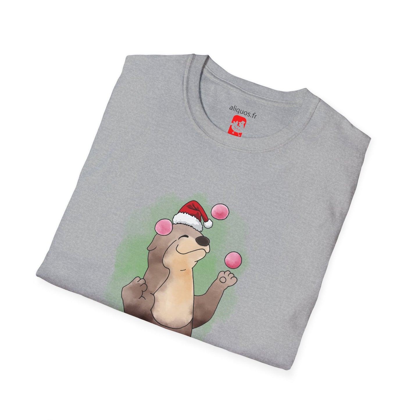Unisex T-Shirt - Christmas Otter 10