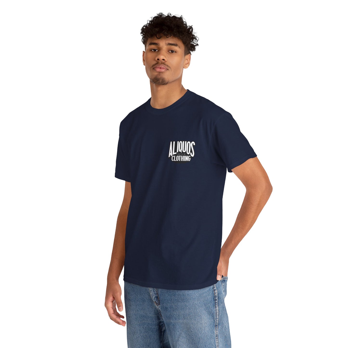 Men's Blue Chicken Tee - ALIQUOS