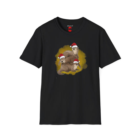 Unisex T-Shirt - Christmas Otter 12