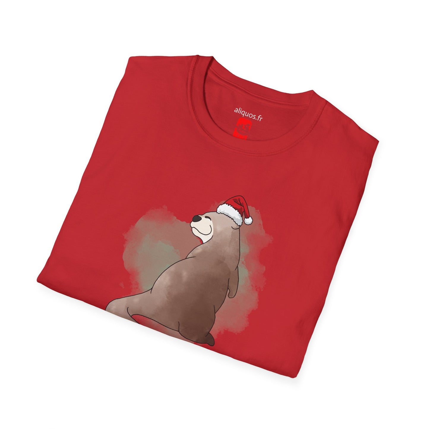 Unisex T-Shirt - Christmas Otter 15