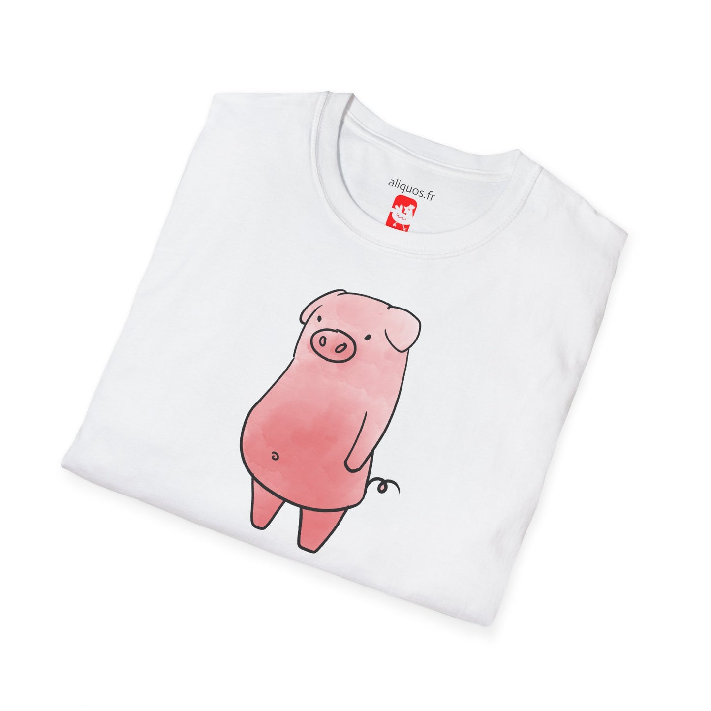 Unisex T-Shirt - Lonely Piggy -  Aliquos