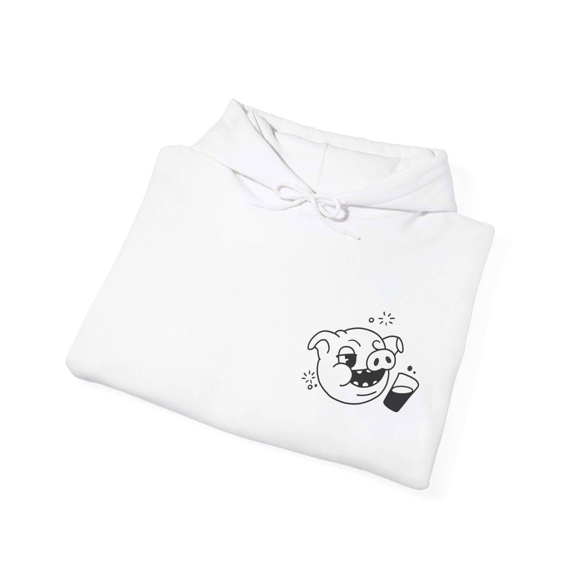 Drunken Piggy Unisex Hooded Sweatshirt - ALIQUOS