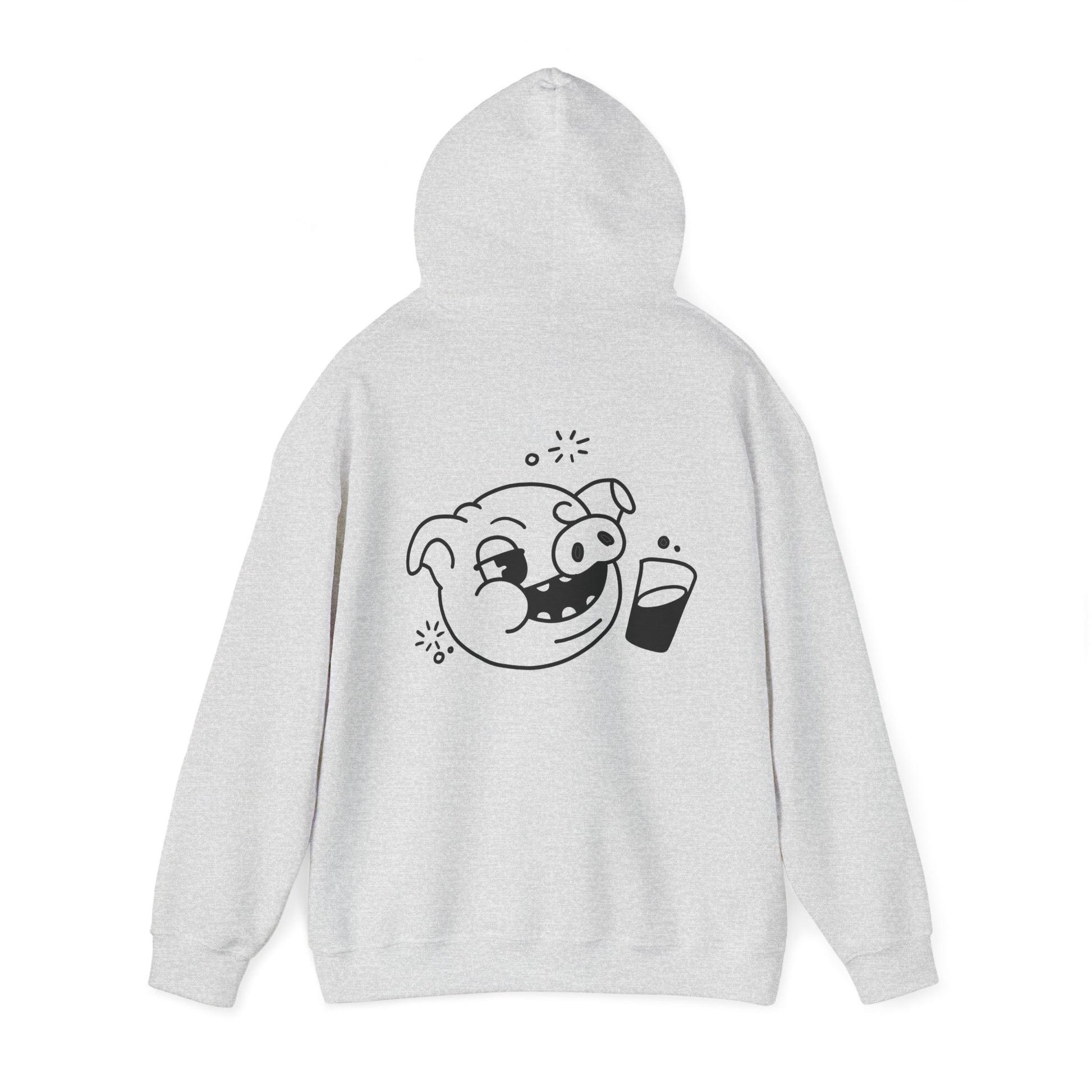 Drunken Piggy Unisex Hooded Sweatshirt - ALIQUOS