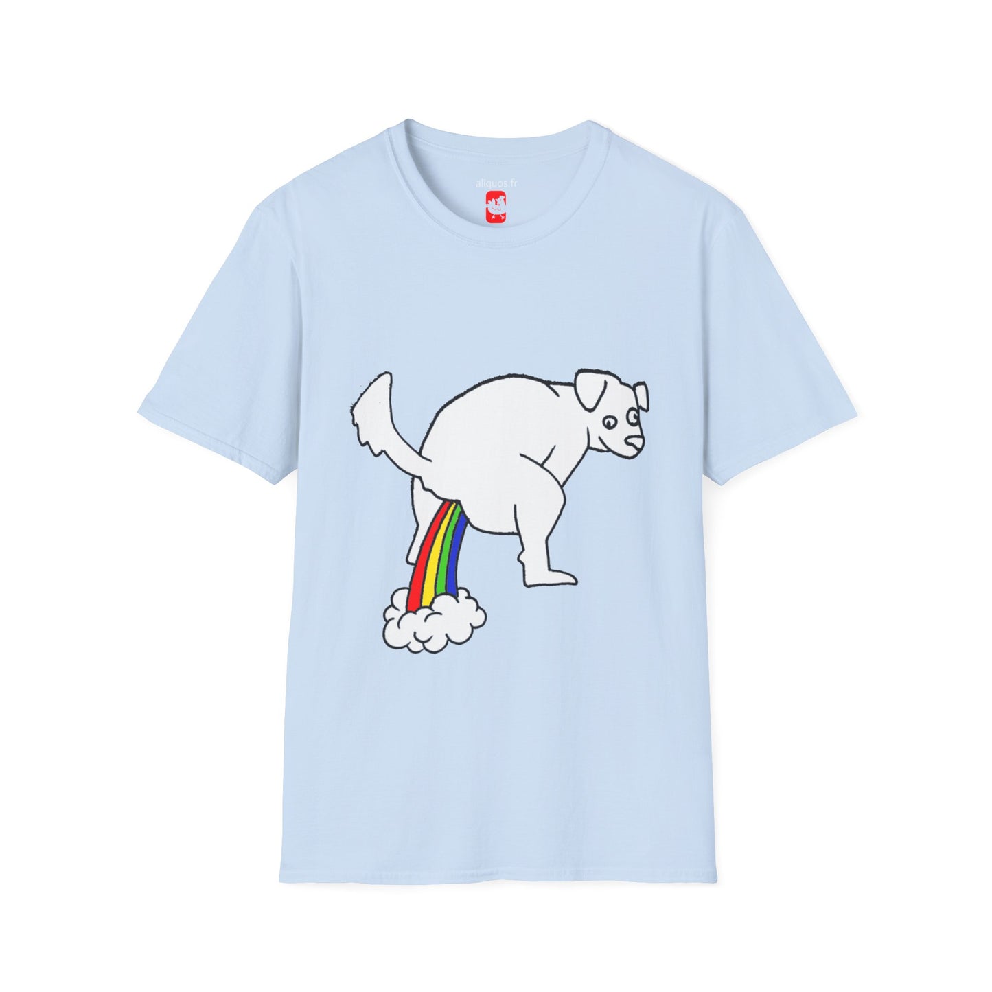 Unisex T-Shirt - Doggy Rainbow Factory - ALIQUOS