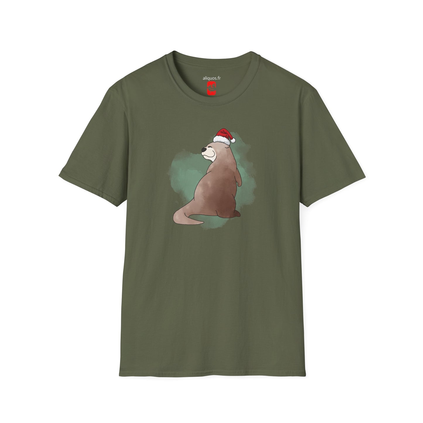 Unisex T-Shirt - Christmas Otter 15