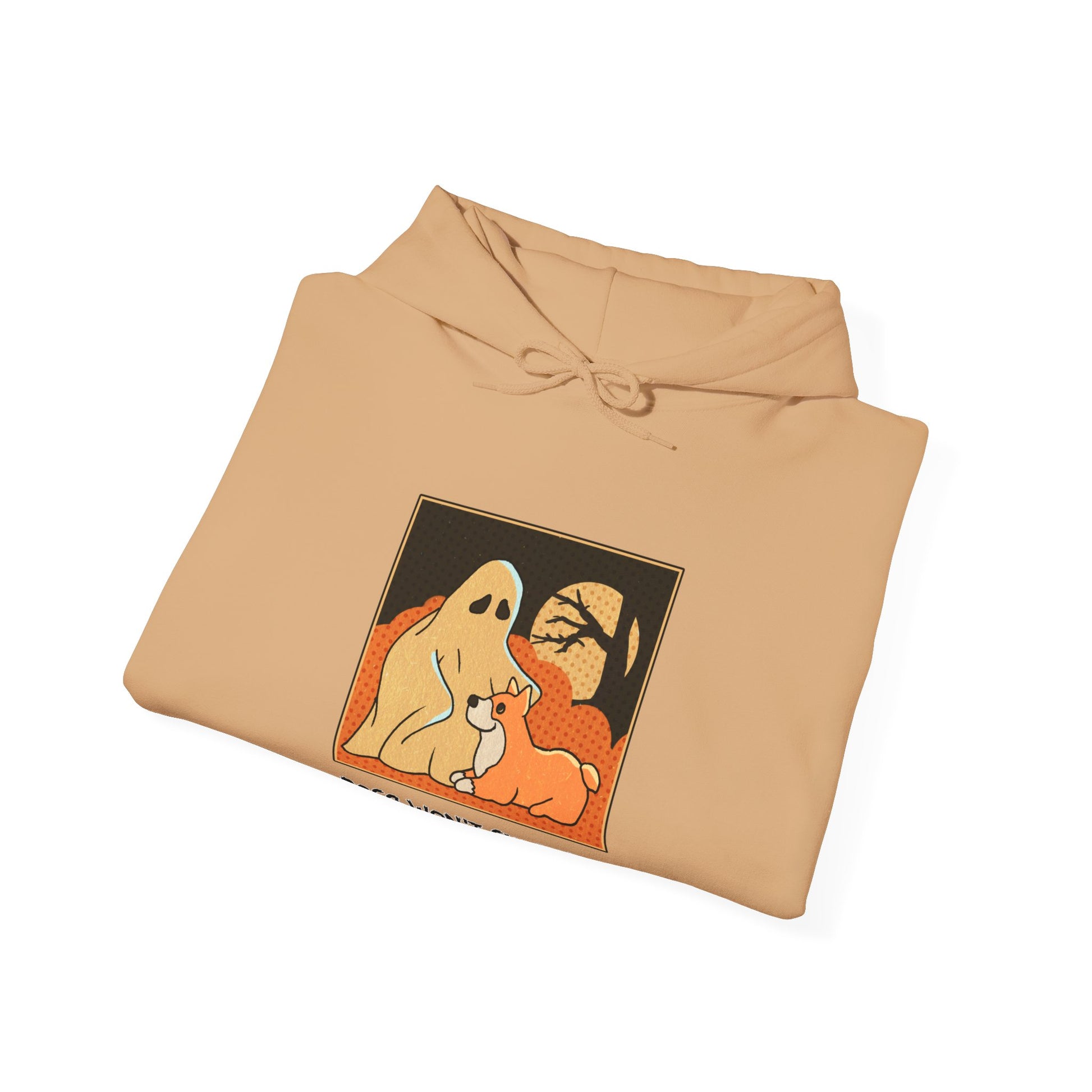 Unisex Hooded Sweatshirt -  'Dogs Won't Ghost You' - ALIQUOS