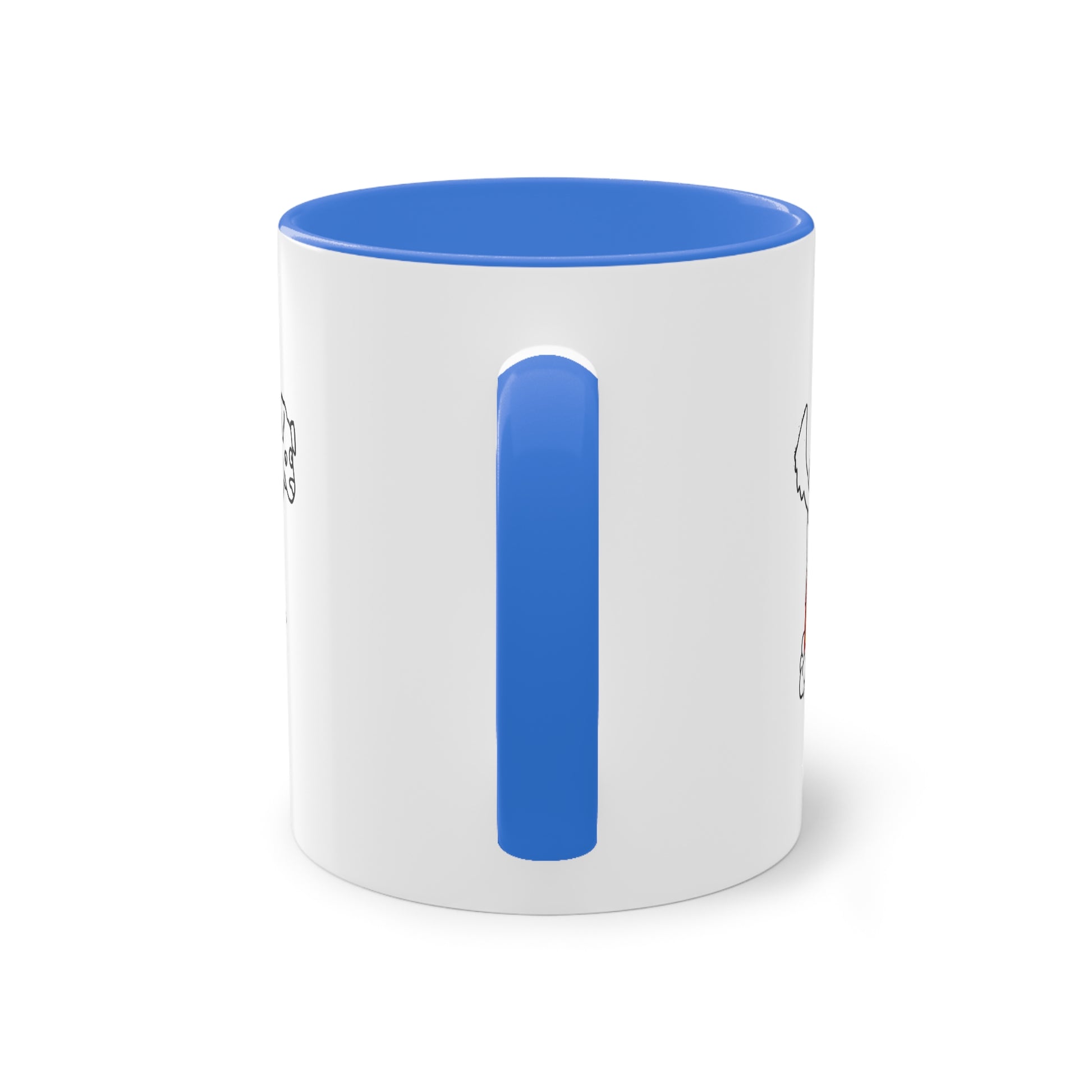 Two Tone Mug - Doggy Rainbow Factory - ALIQUOS