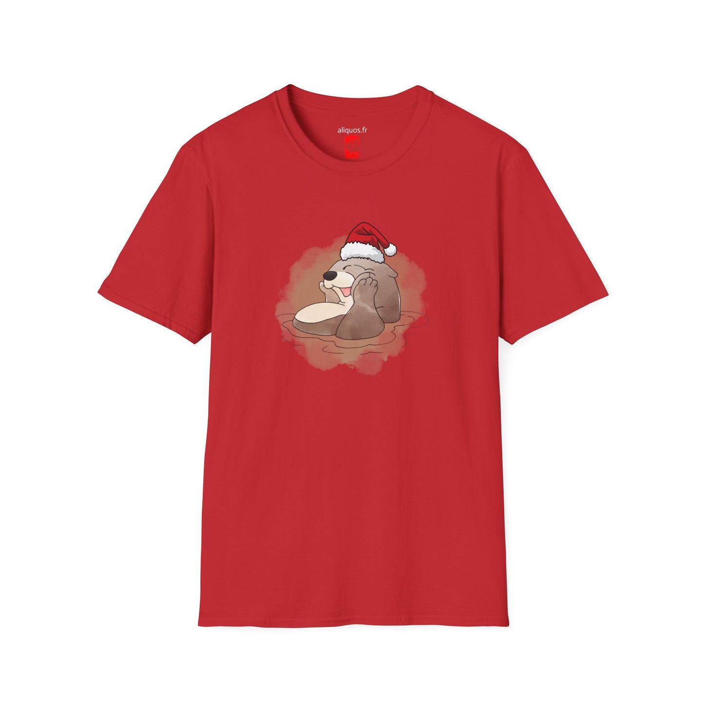 Unisex T-Shirt - Christmas Otter 7
