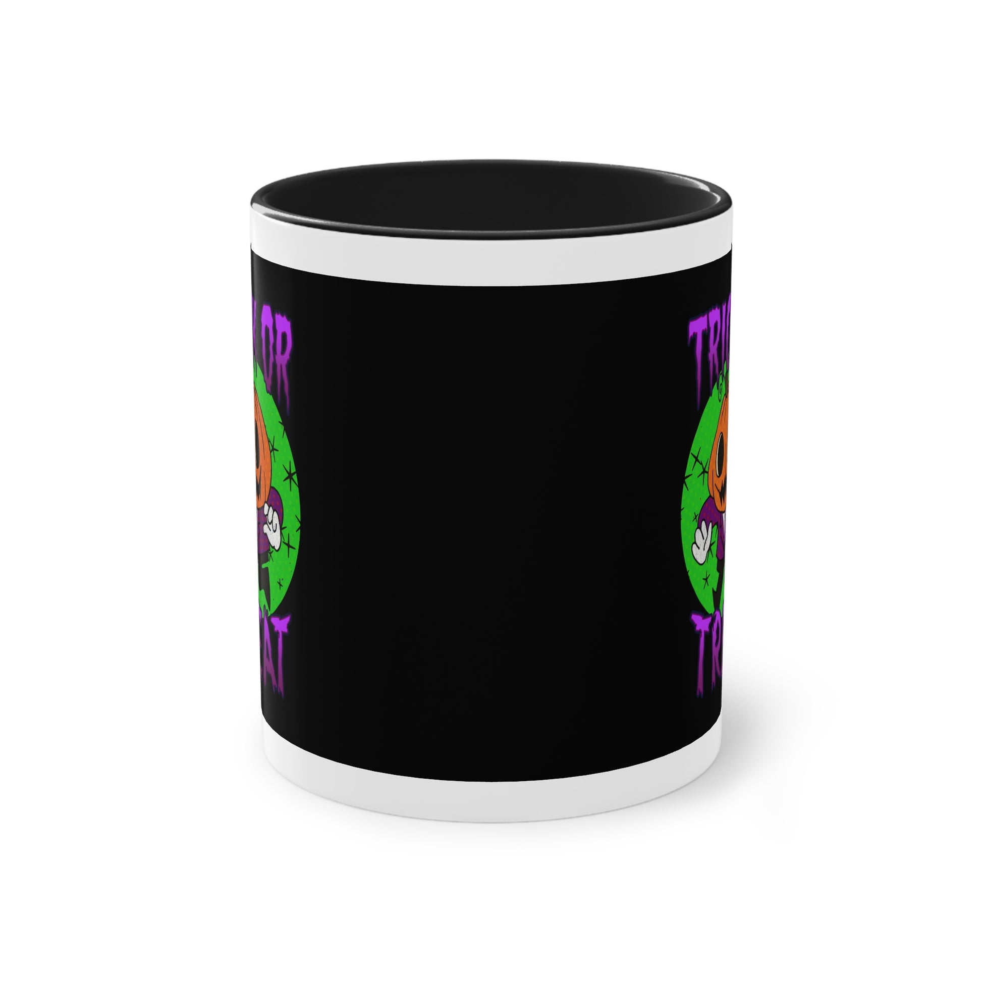 Two Tone Mug - Halloween Jack O' Lantern - ALIQUOS