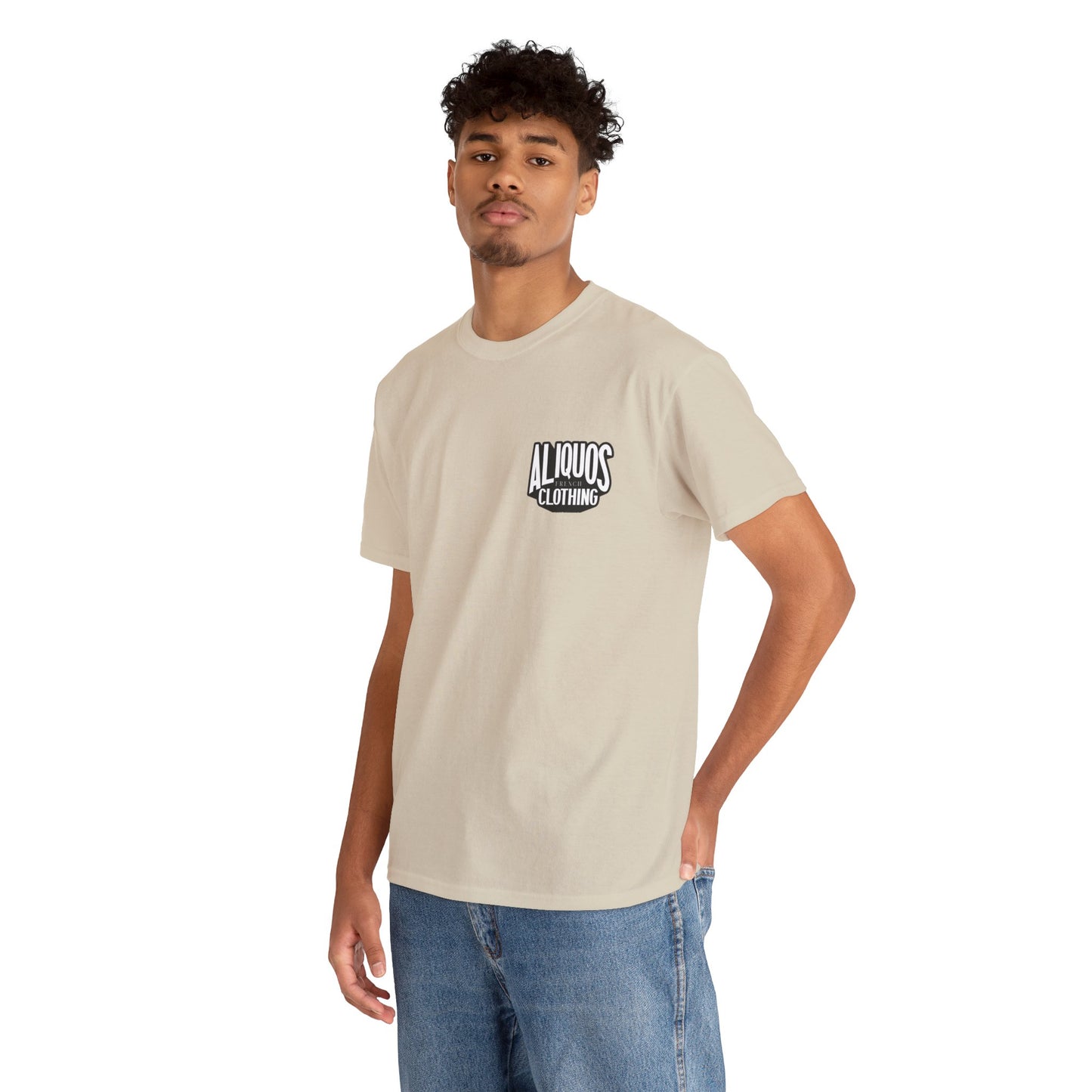 Men's Blue Chicken Tee - ALIQUOS
