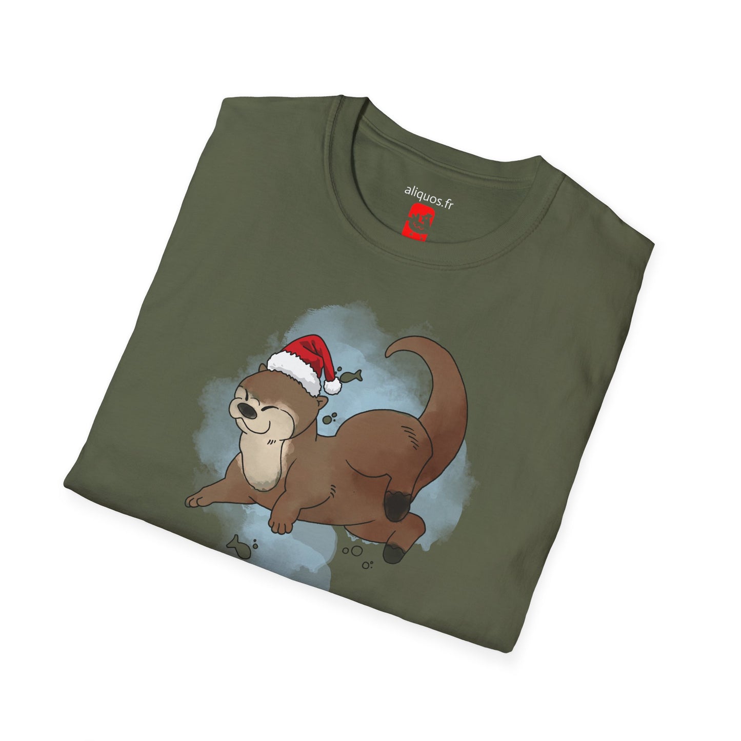 Unisex T-Shirt - Christmas Otter 1