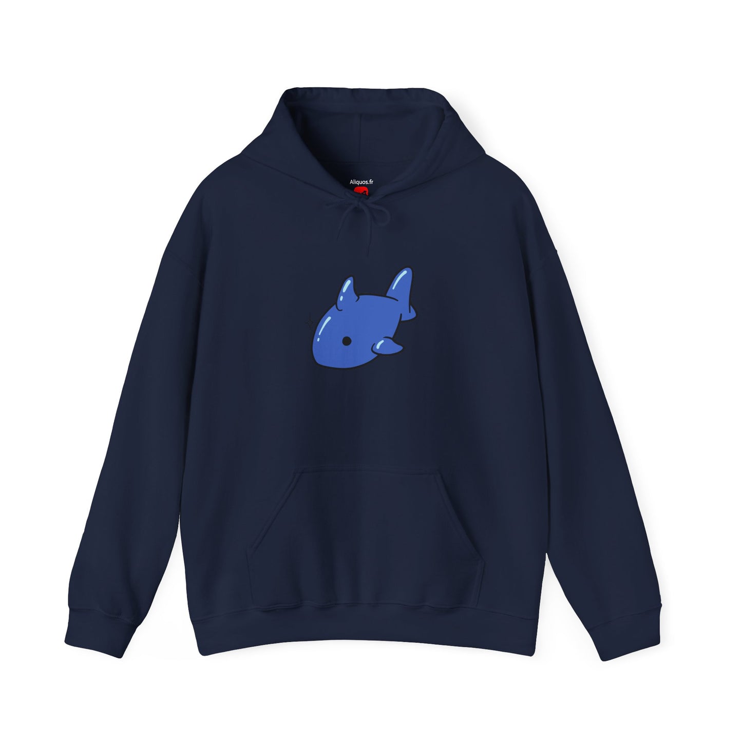 Unisex Hooded Sweatshirt - Floaty Shark - Aliquos