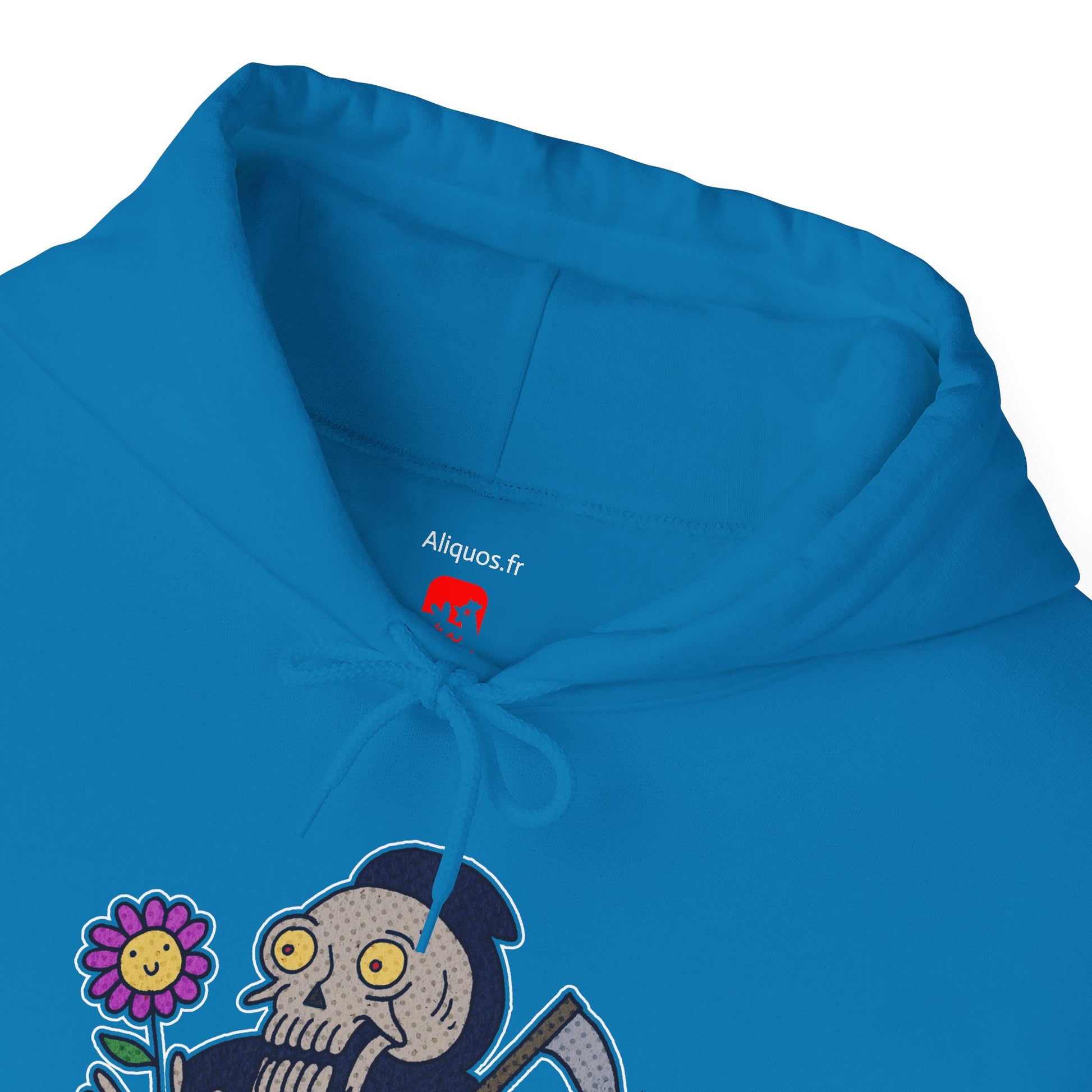 Unisex Hooded Sweatshirt -  Kill 'Em With Kindness Design - ALIQUOS