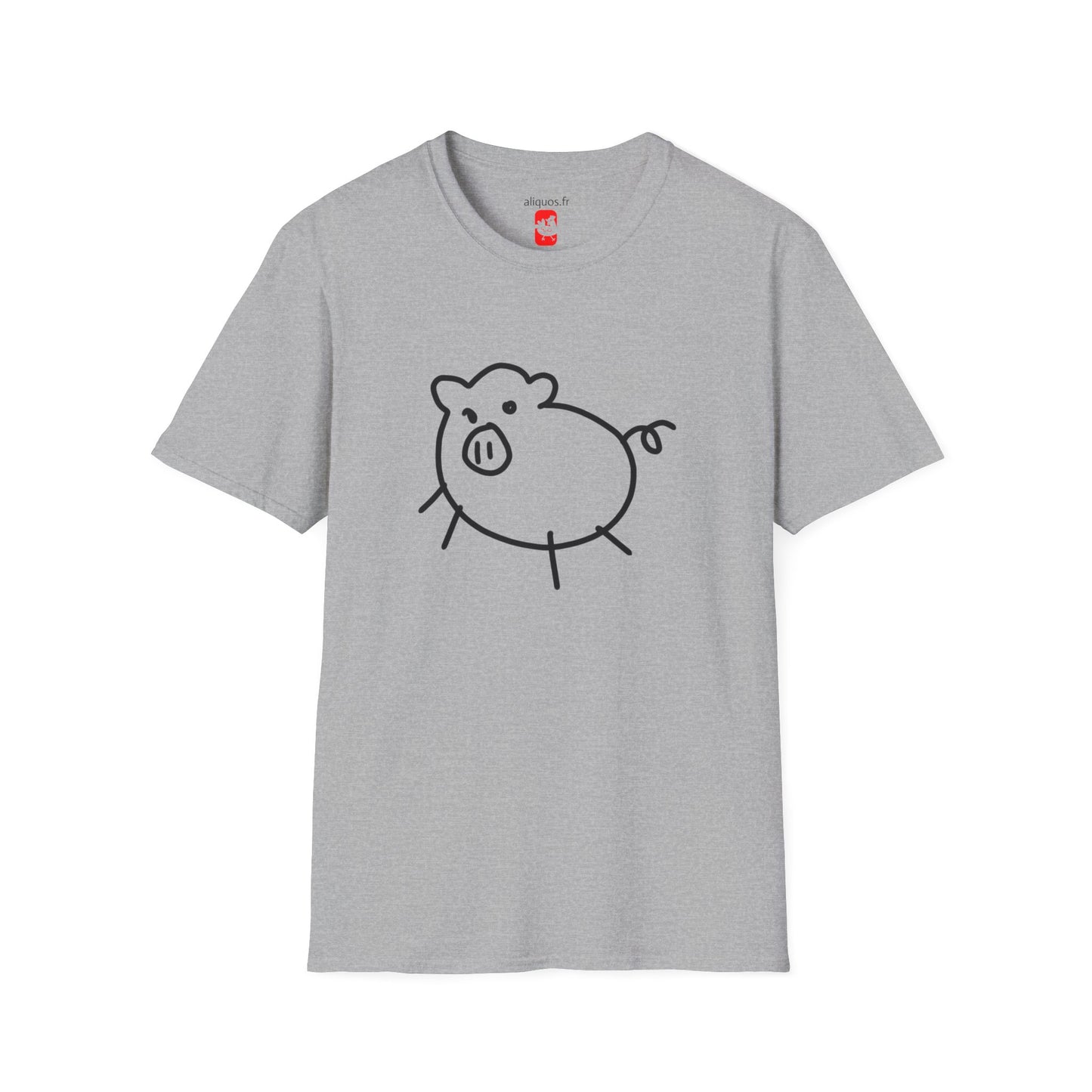 Unisex T-Shirt - Pig Fan Art -  Aliquos