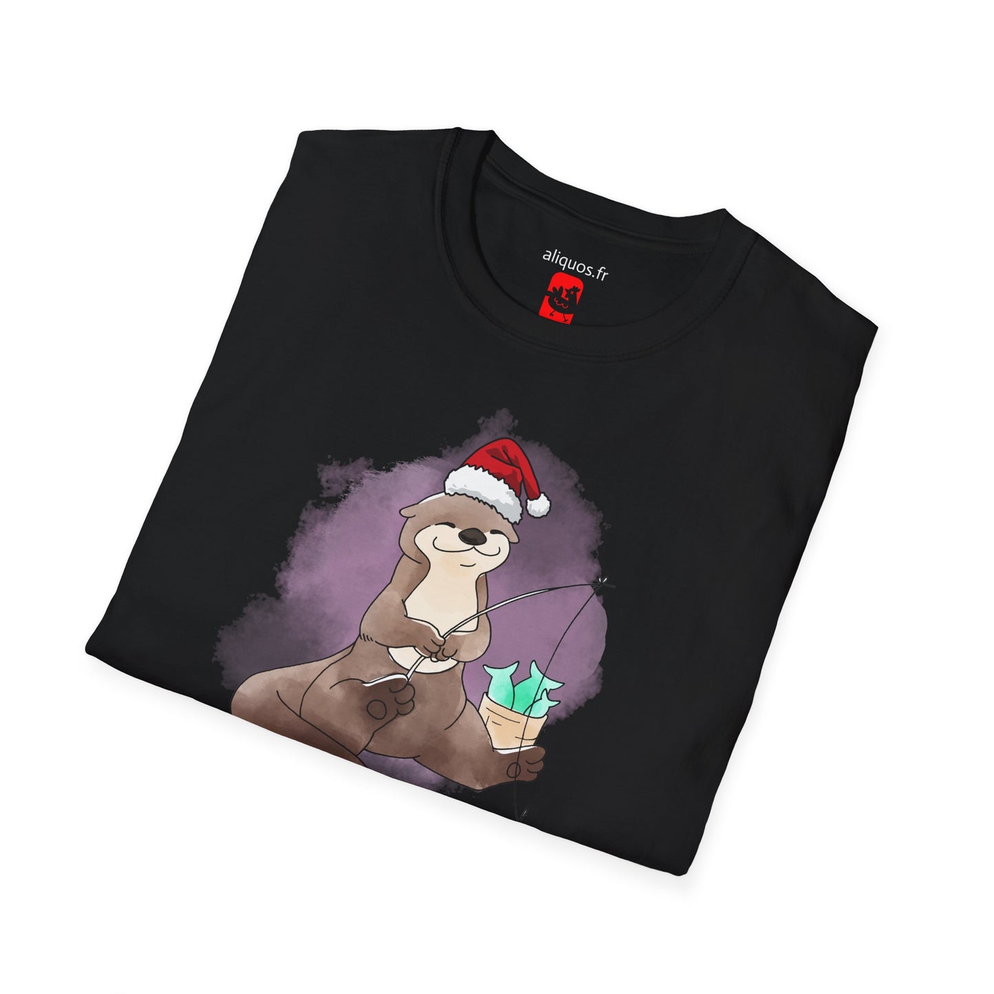 Unisex T-Shirt - Christmas Otter 6