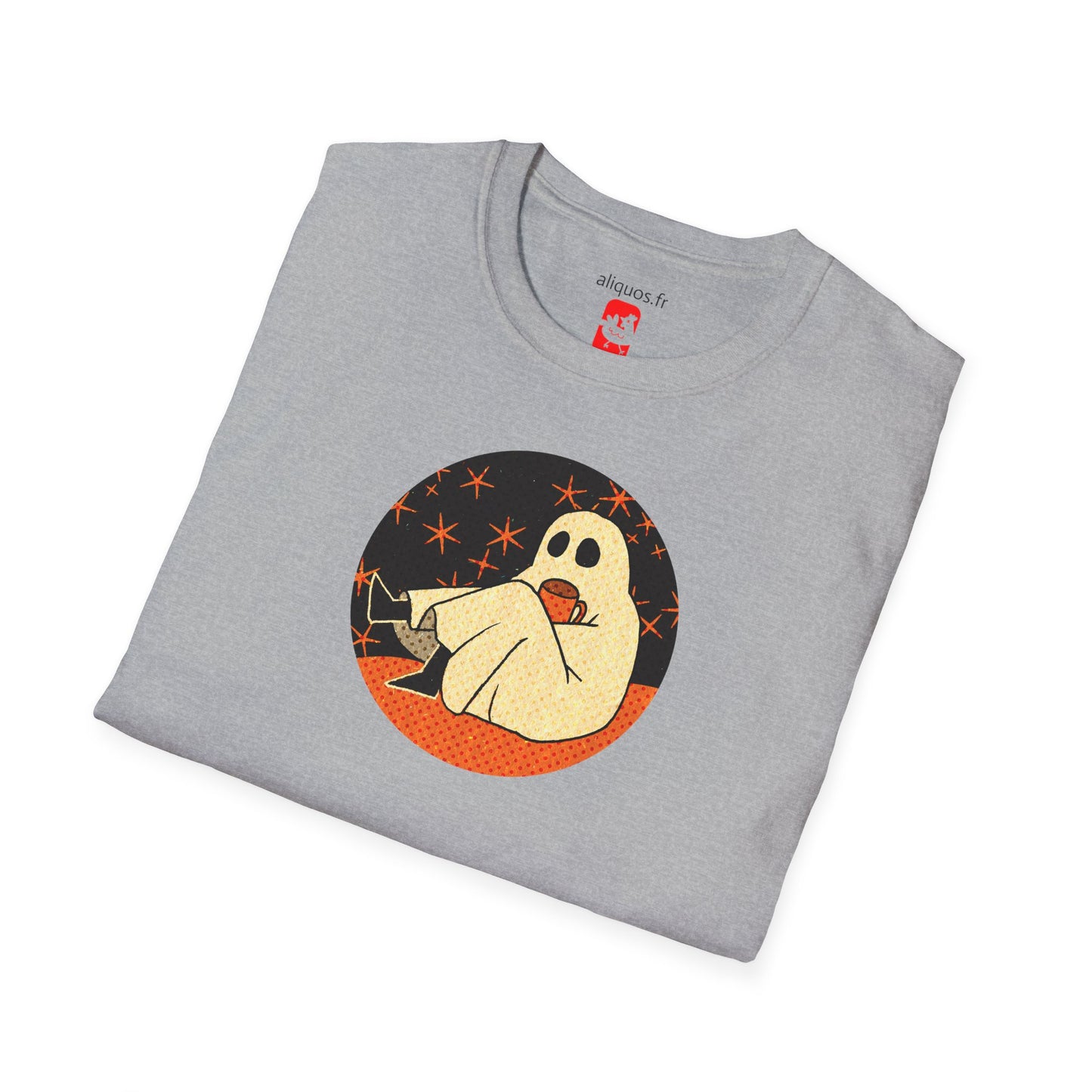 Unisex T-Shirt - 'Moonlit Coffee' Design