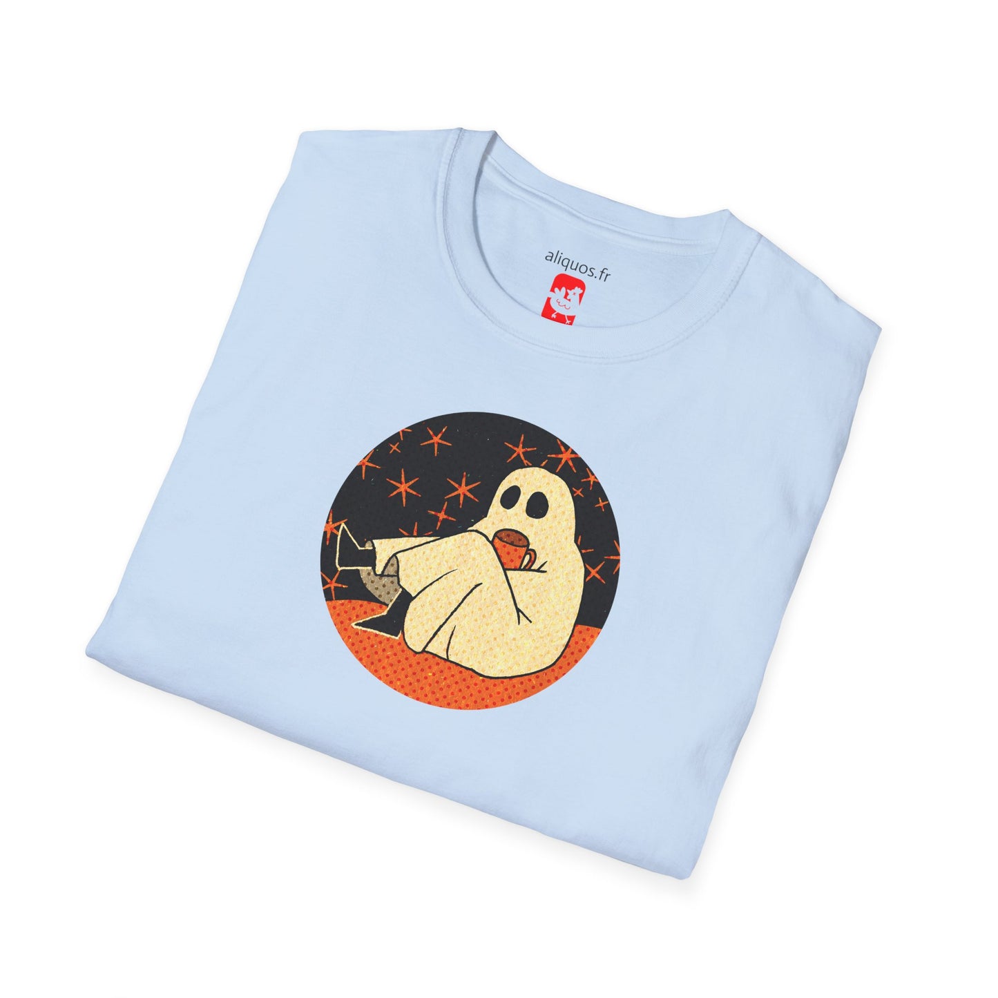 Unisex T-Shirt - 'Moonlit Coffee' Design