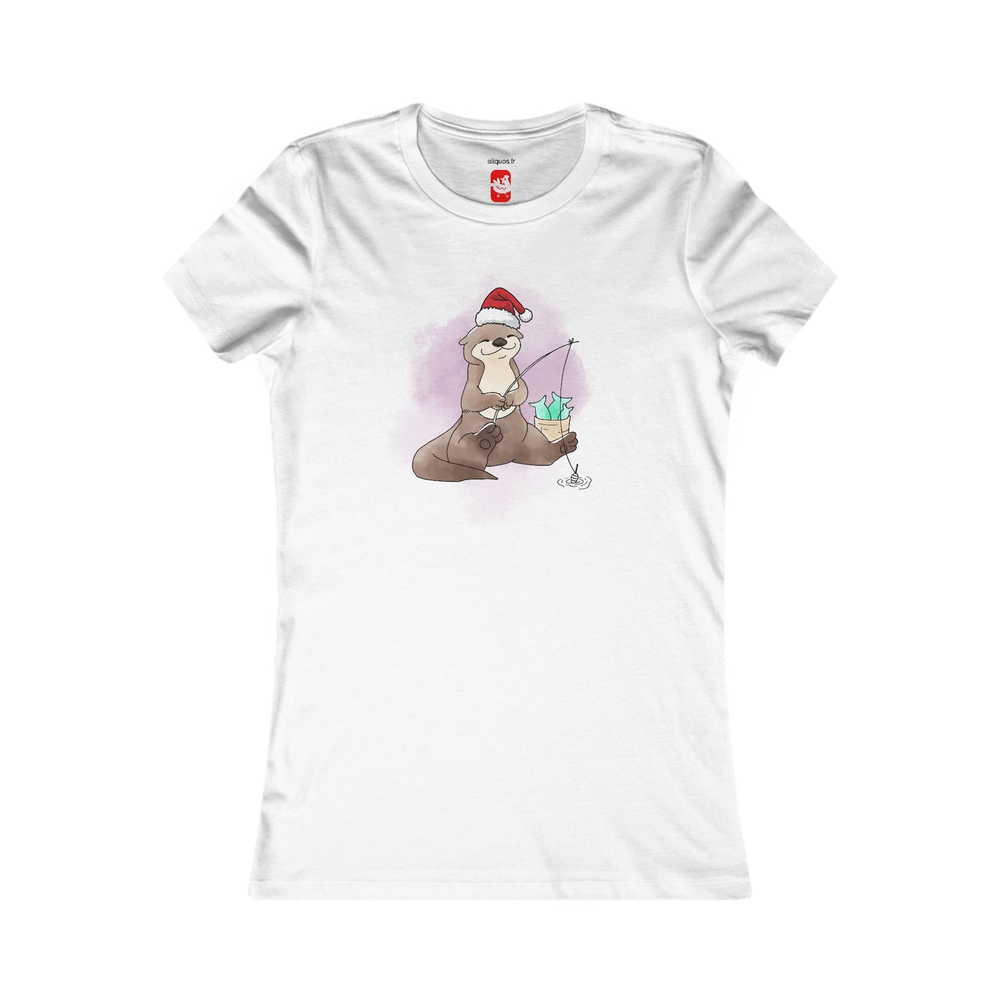 Damen T-Shirt - Weihnachtsotter 6 