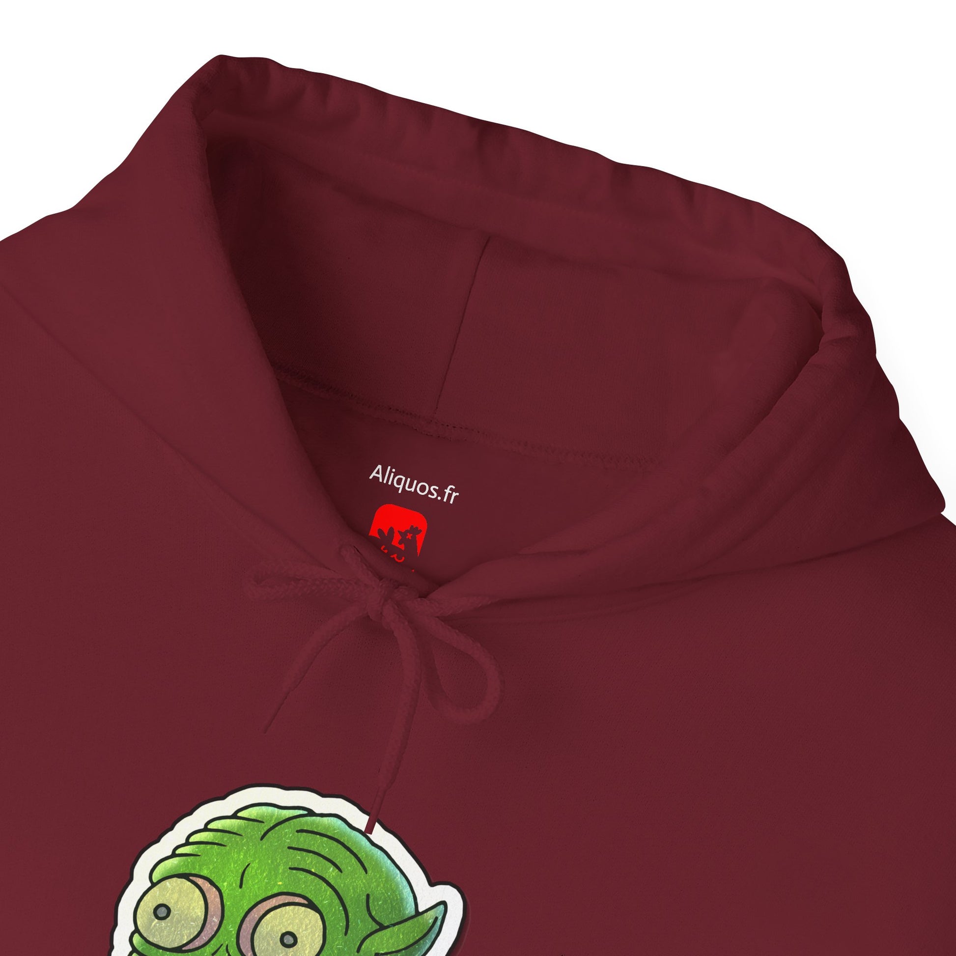Unisex Hooded Sweatshirt - Water Monster Design - ALIQUOS