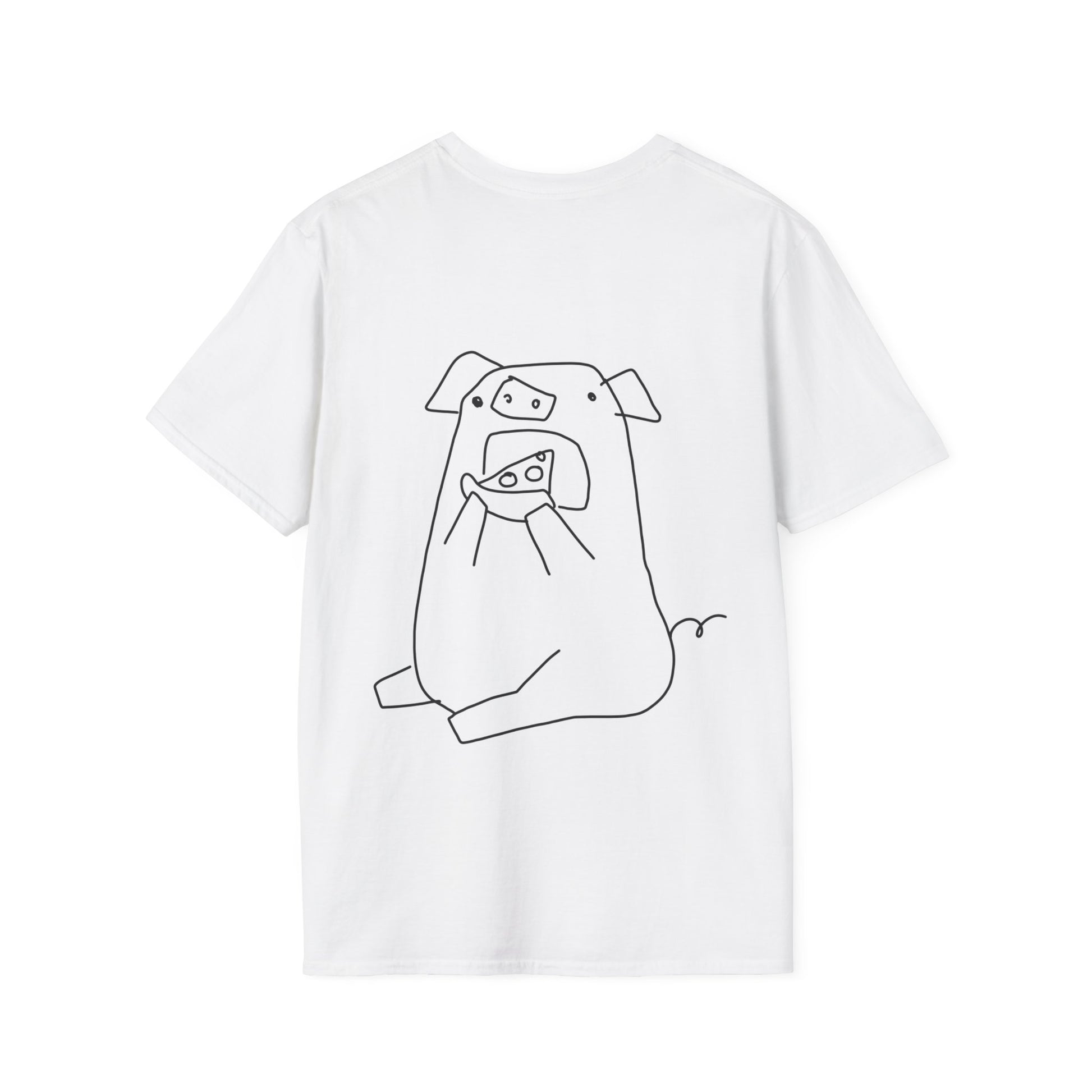 Pizza Piggy Unisex Tee - ALIQUOS