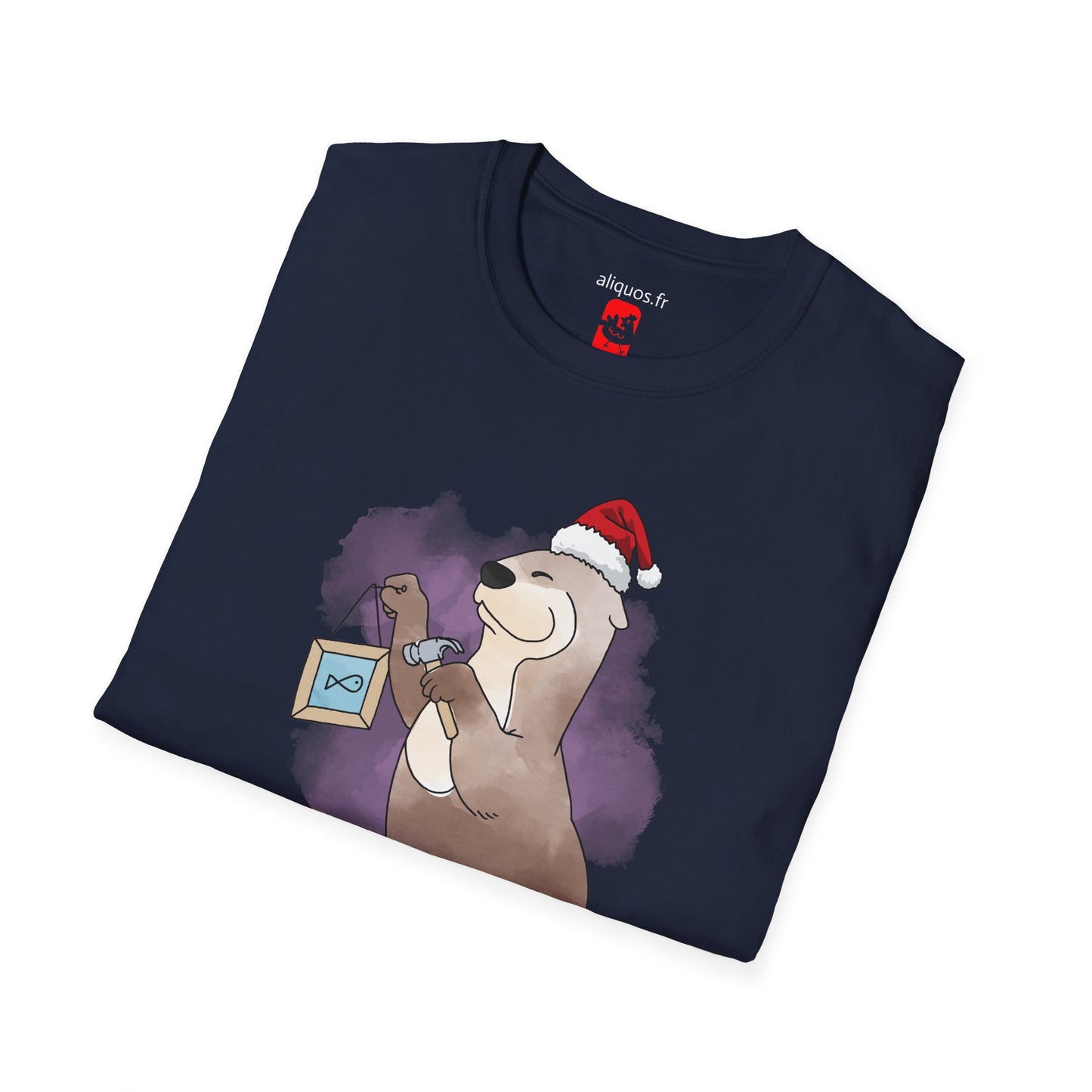 Unisex T-Shirt - Christmas Otter 14