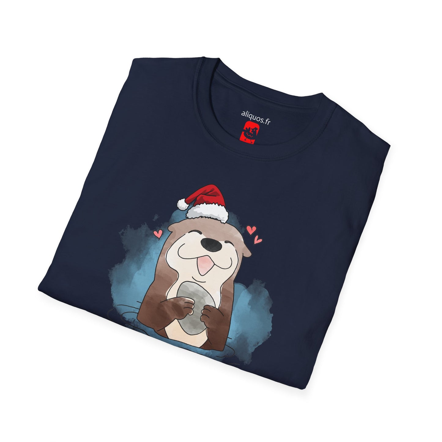 Unisex T-Shirt - Christmas Otter 16