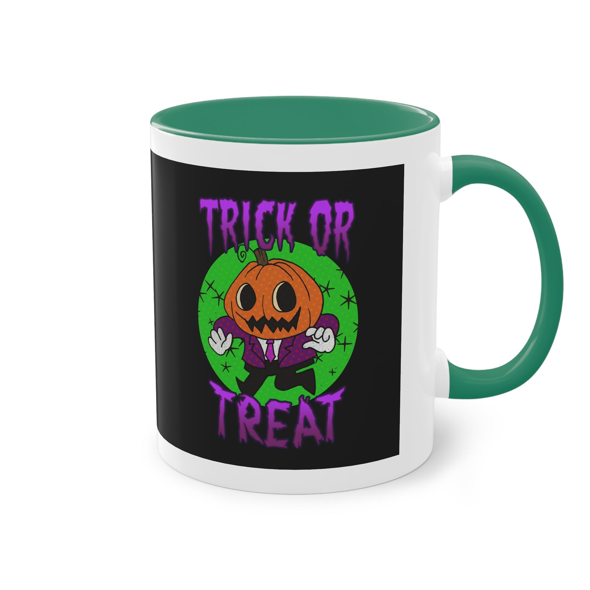 Two Tone Mug - Halloween Jack O' Lantern - ALIQUOS